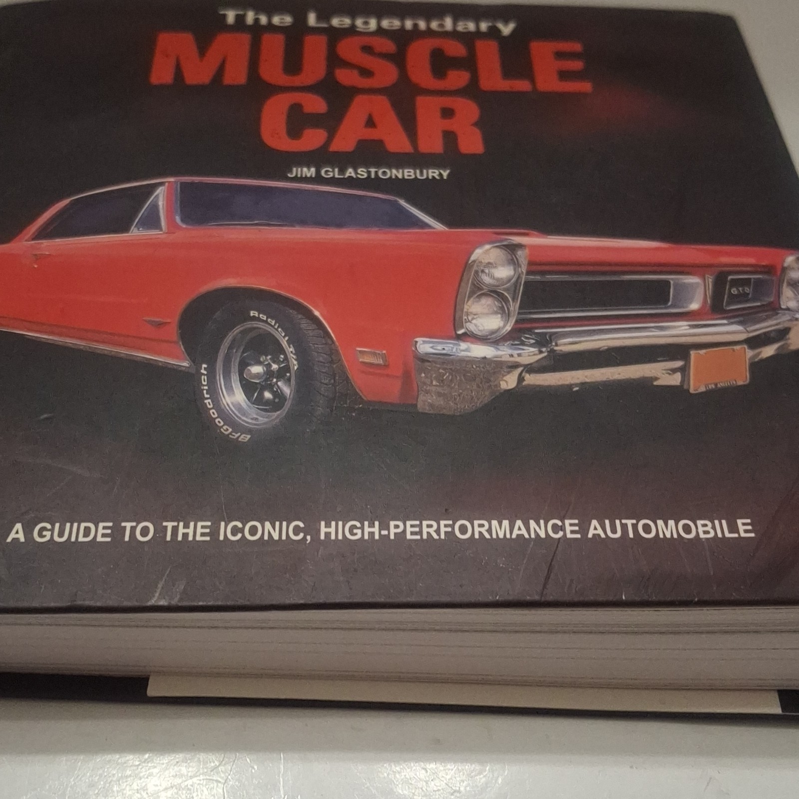 Chartwell Books The Legendary Muscle Car Jim Glastonbury HC 2016