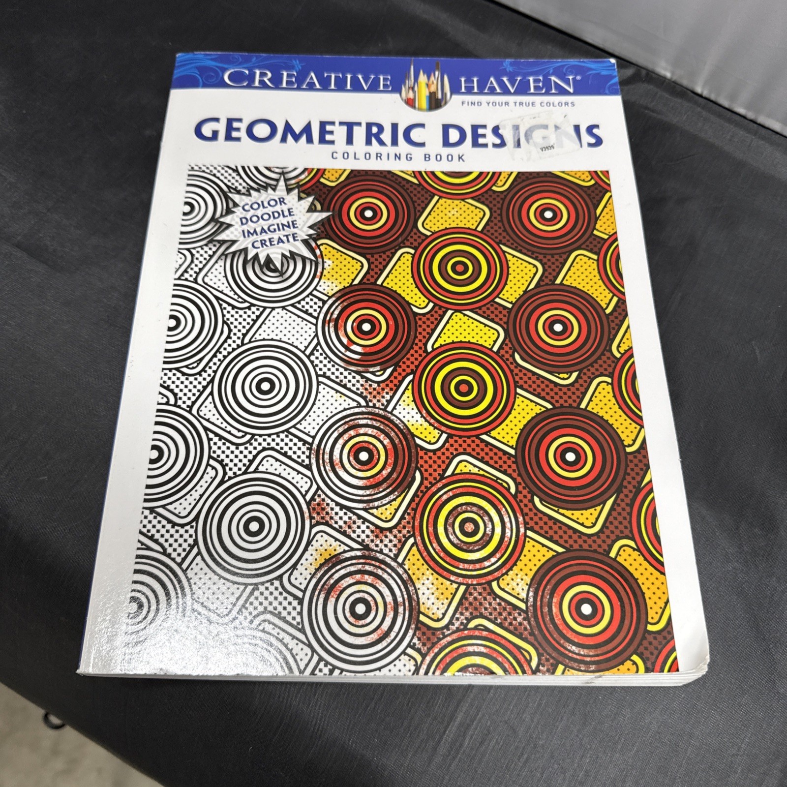 Creative Haven Geometric Designs Coloring Book by Dover Over 120 Pages, Kids