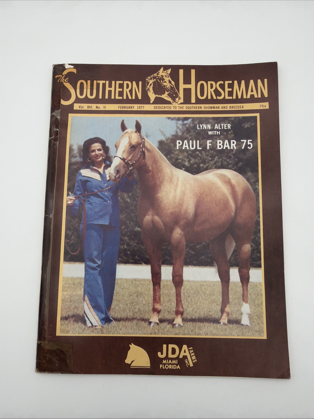 The Southern Horseman Magazine February 1977 / Lynn Alter & Paul F Bar
