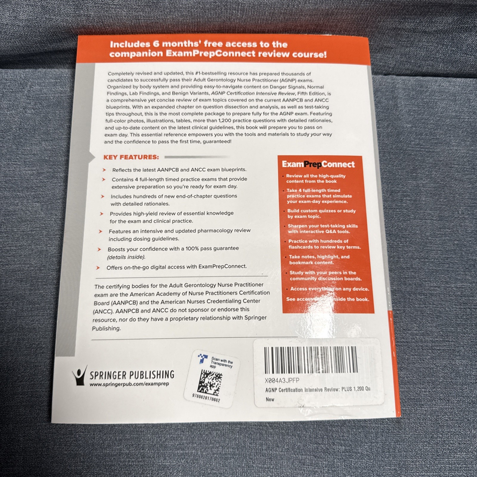 AGNP Certification Intensive Review Plus 1200 Questions With Detailed Rationals