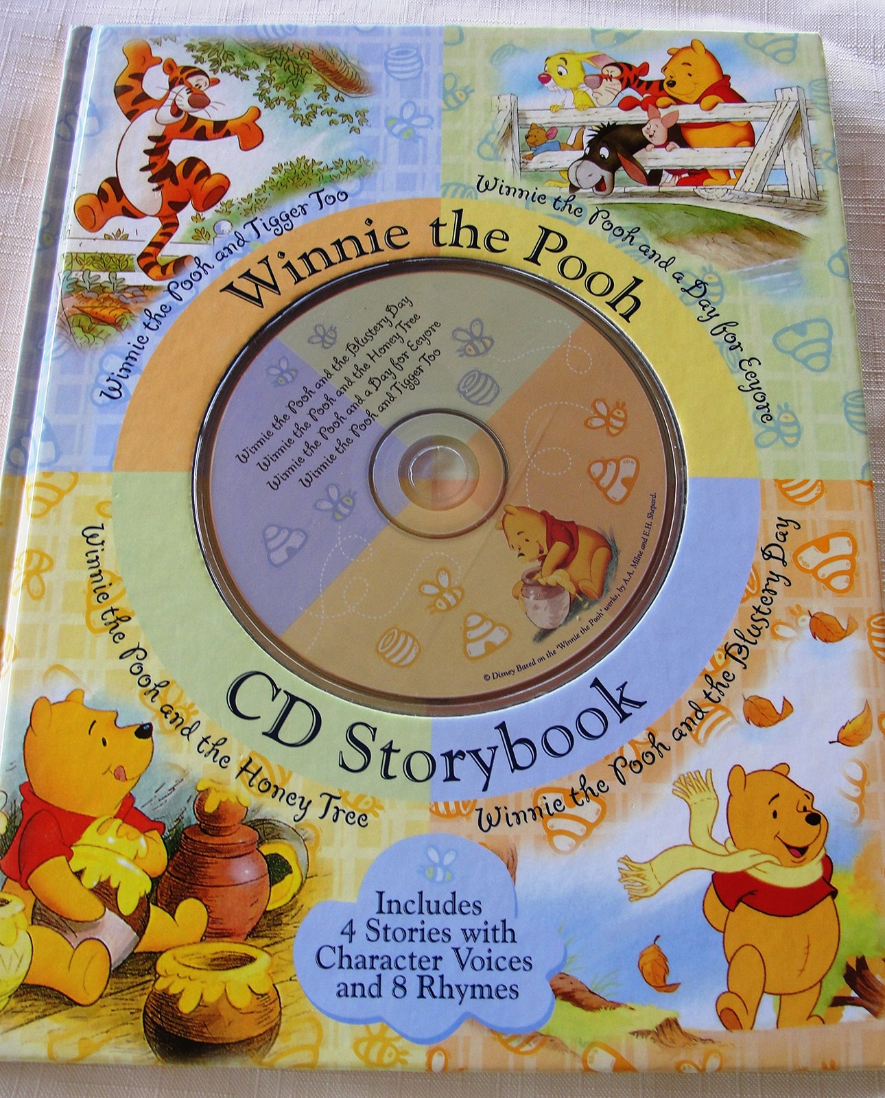 Winnie the Pooh CD Storybook (4-In-1 Disney Audio CD Storybooks) – hardcover…