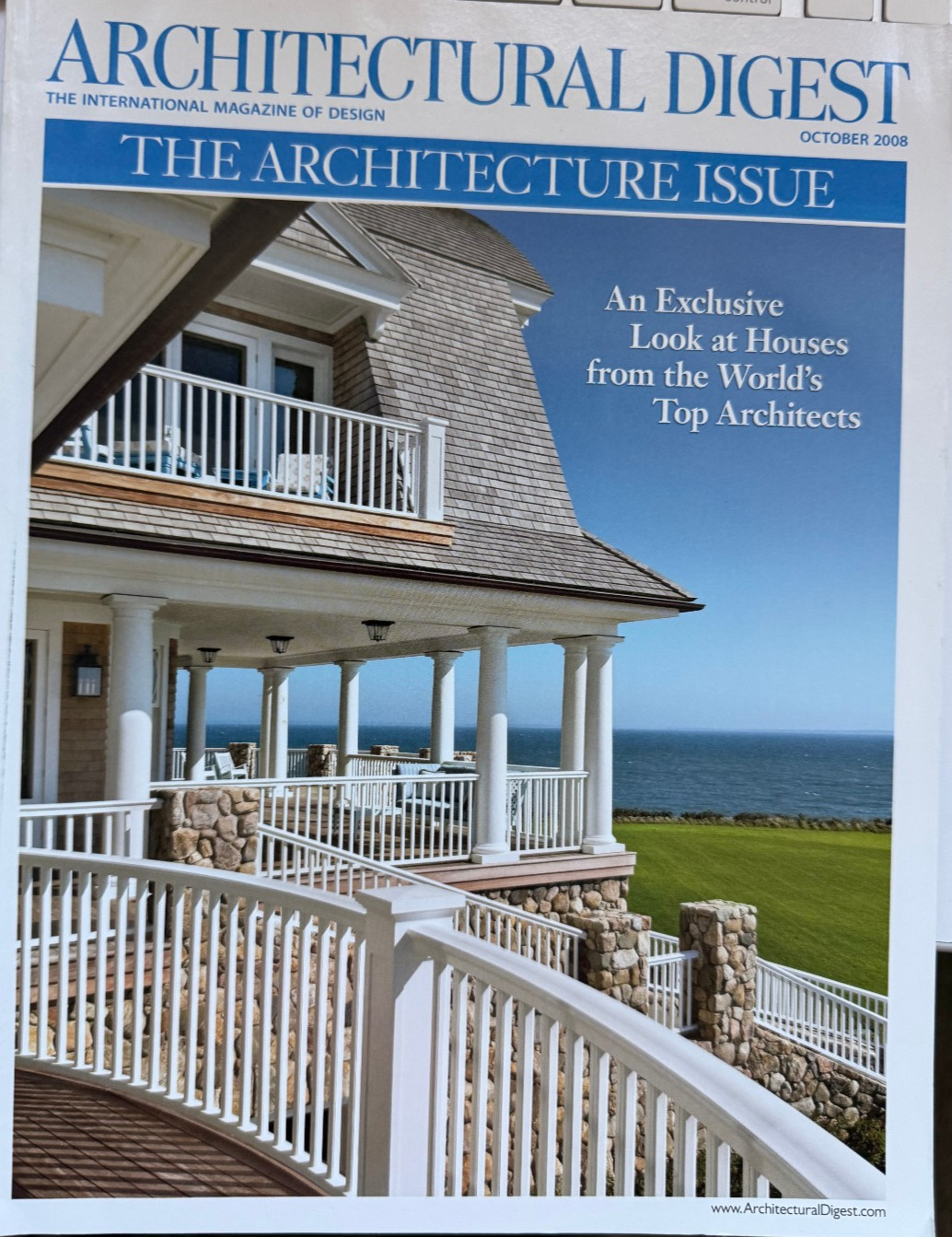 Architectural Digest October 2008 The Architecture Issue Mykonos 300 pages