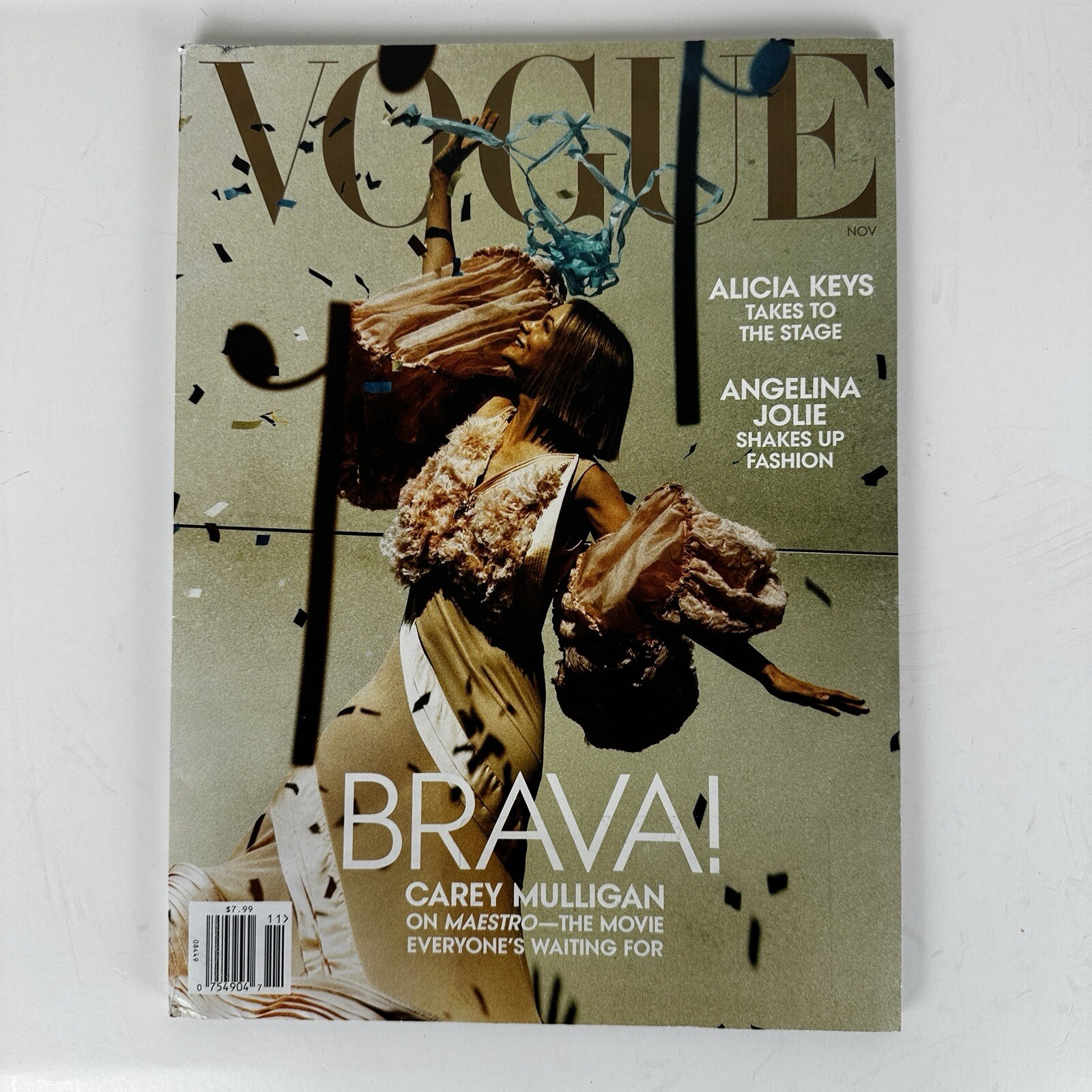 Vogue Magazine November 2023 Carey Mulligan Great No Label Condé Nast Samples