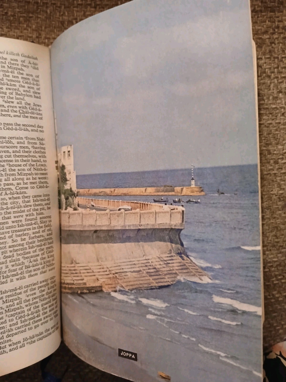 Holy Bible Prophecy Edition Crown Jewel Red Letter KJV Salem Kirban 1957 1971