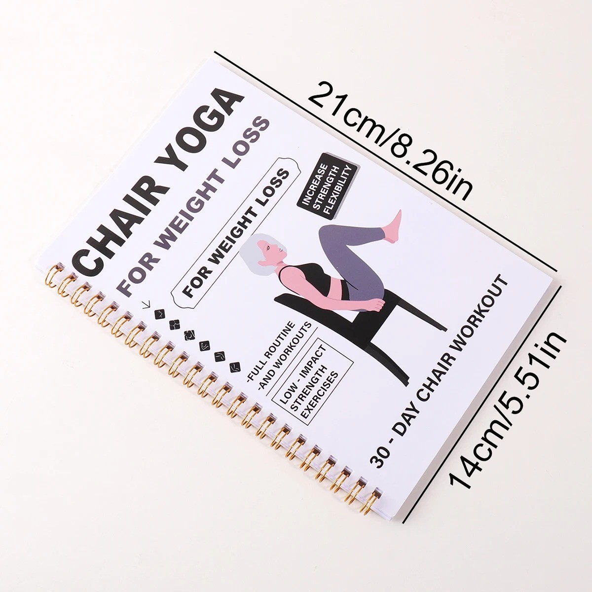 30 DAY CHAIR YOGA CHALLENGE – WEIGHT LOSS & FITNESS GUIDE FOR SENIORS & BEGINNER