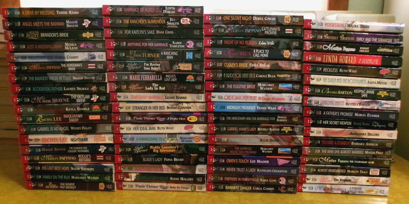 70 PB Harlequin Silhouette Intimate Moments Romance Books 90’s – Like New