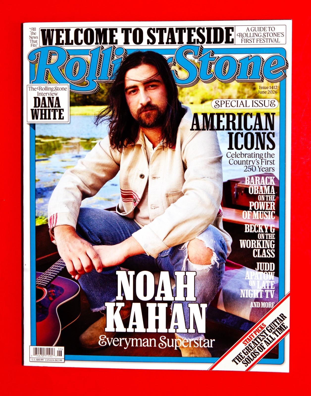 NOAH KAHAN – Rolling Stone Magazine – June 2026 – BRAND NEW Lestat Vampire