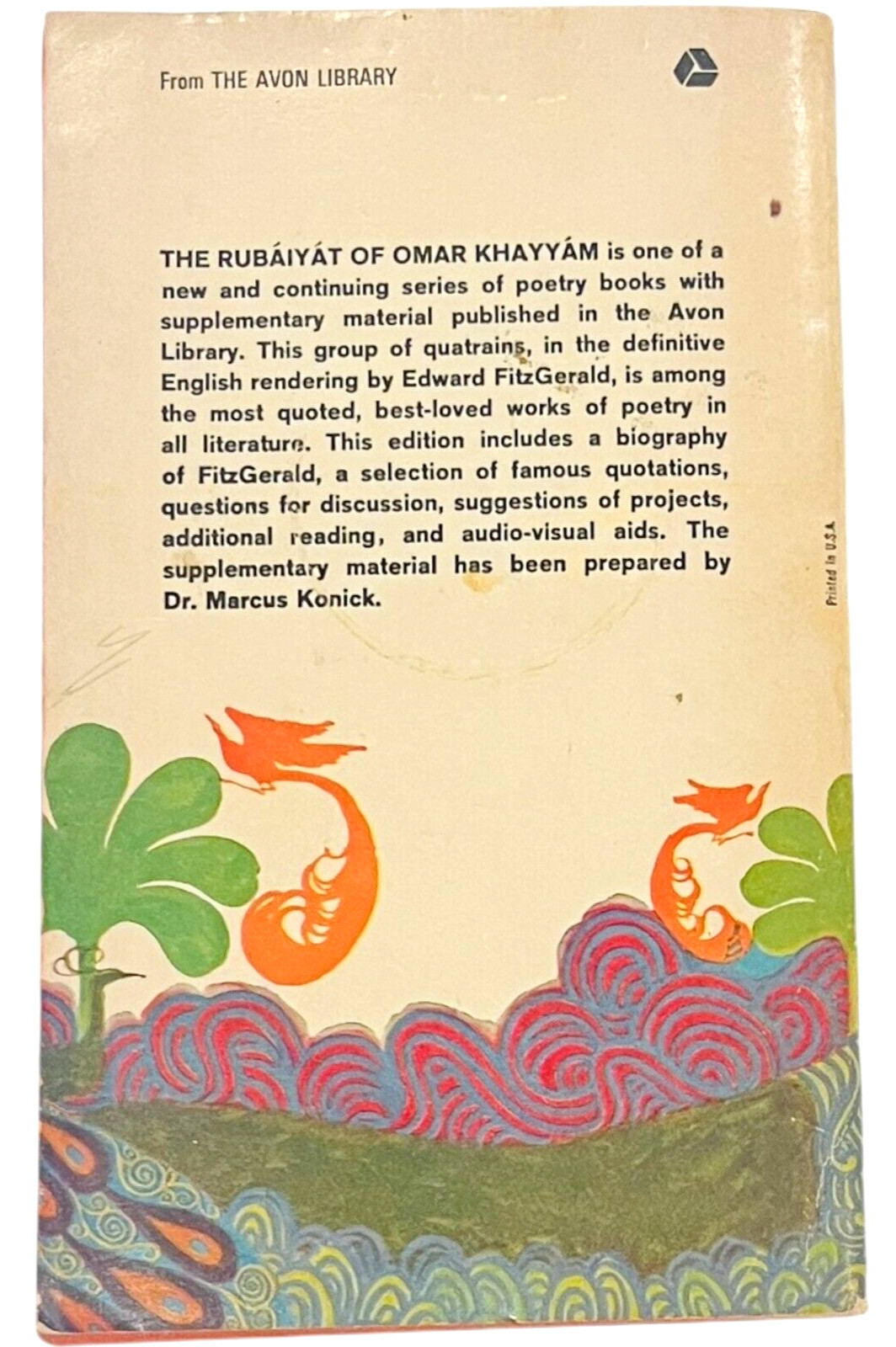 The Rubaiyat of Omar Khayyam by Edward FitzGerald – PB Book 1st Edition 1967