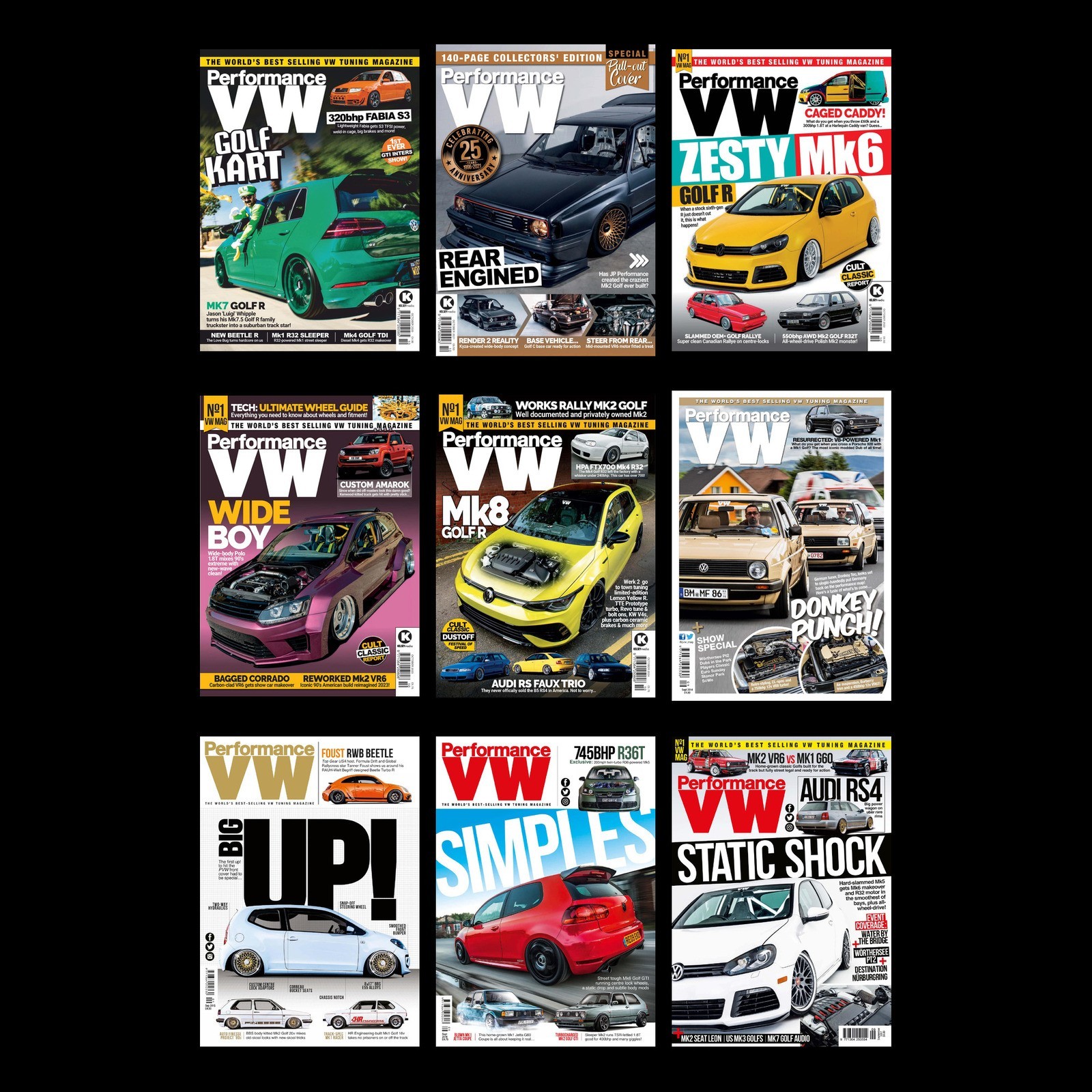 Performance VW magazine 132 issues & 4 specials on USB + immediate bonus