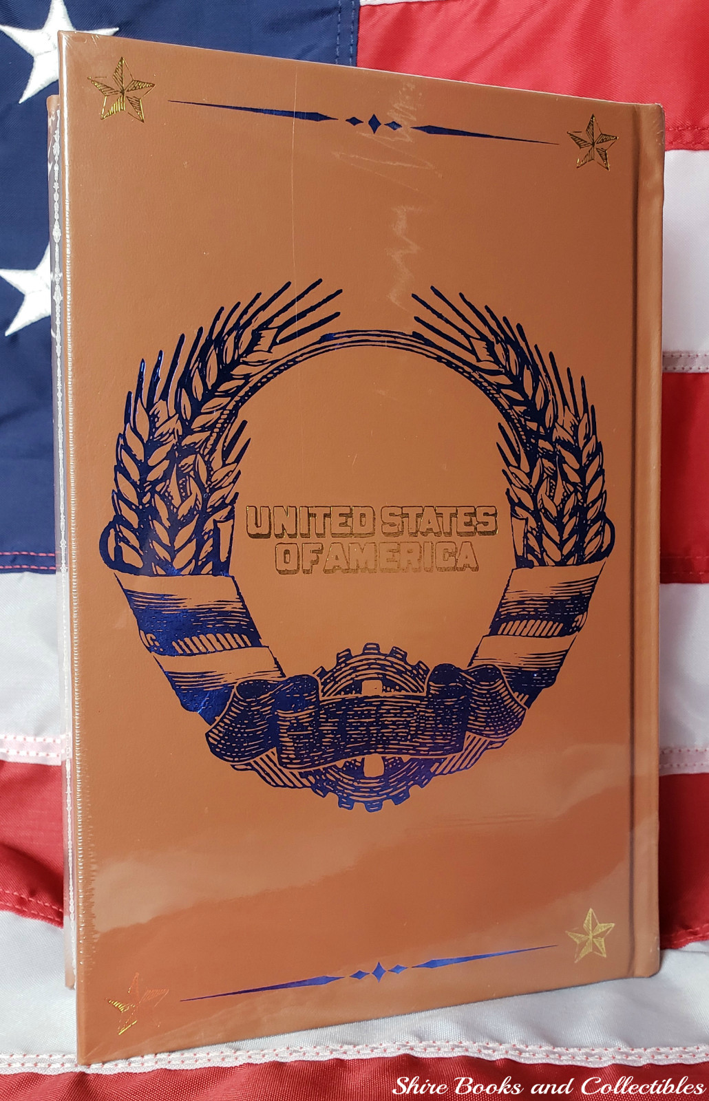 SEALED U.S Constitution of America & Federalist Papers Bonded Leather Hardcover