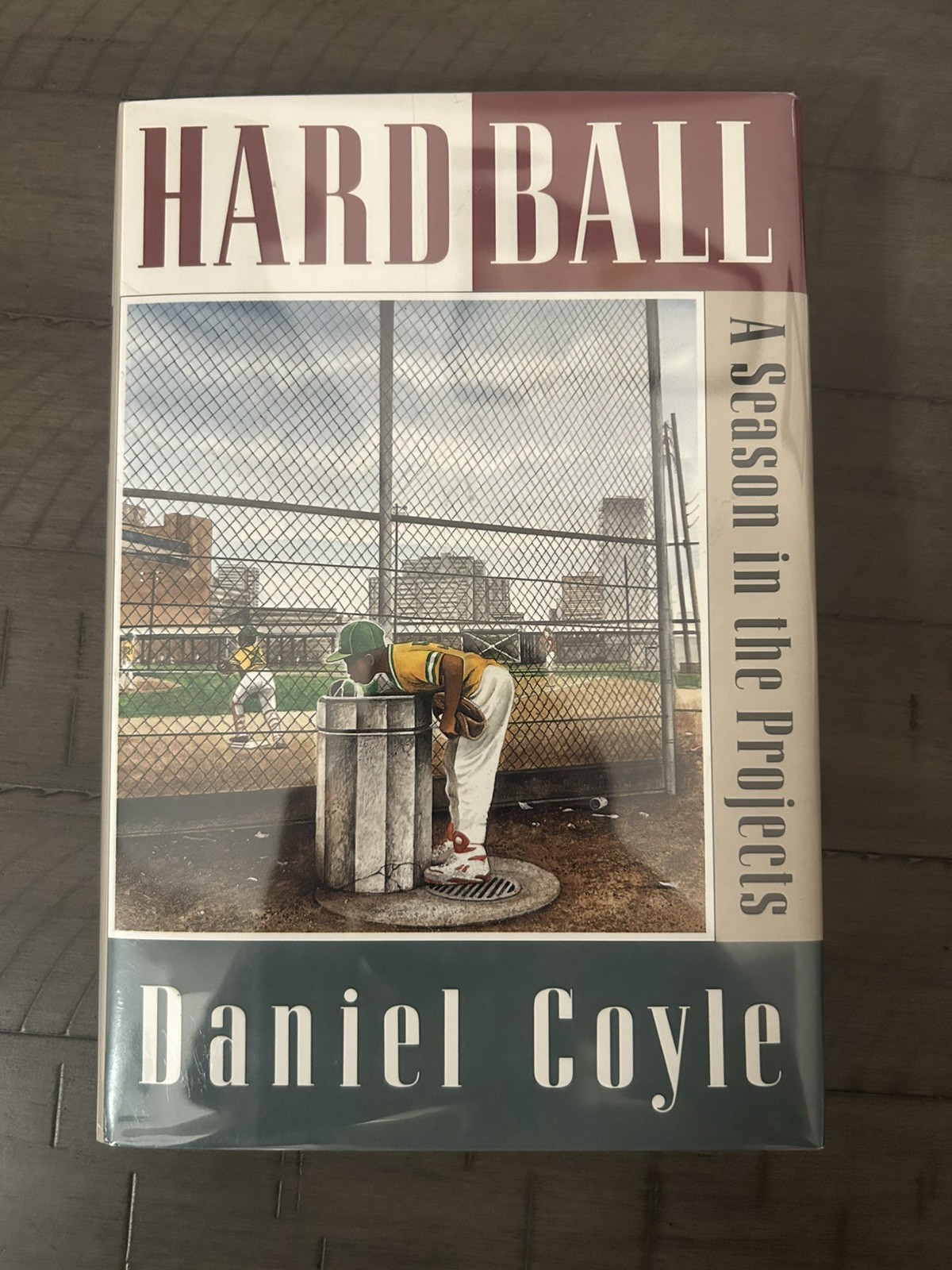 Hardball: A Season in the Projects by Daniel Coyle SIGNED 1st Edition 1st Print!