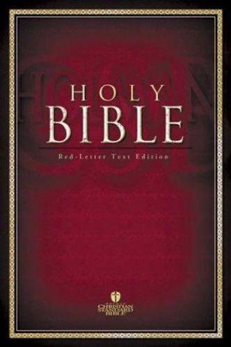Holy Bible Holman Christian Standard Bible: Red-Letter Text Edition