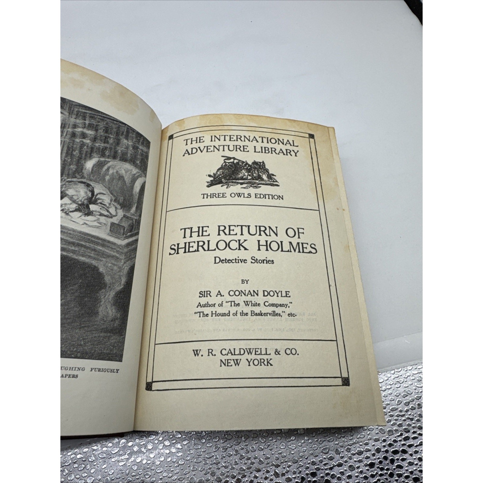 LOT OF 9 INTERNATIONAL ADVENTURE LIBRARY HARDCOVER 1910’s GOOD /VG – THREE OWLS