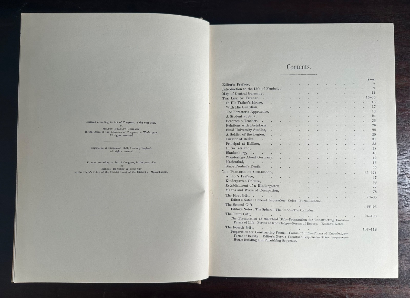 The Paradise Of Childhood, Quarter Century Edition: Kindergarten Guide (1907)