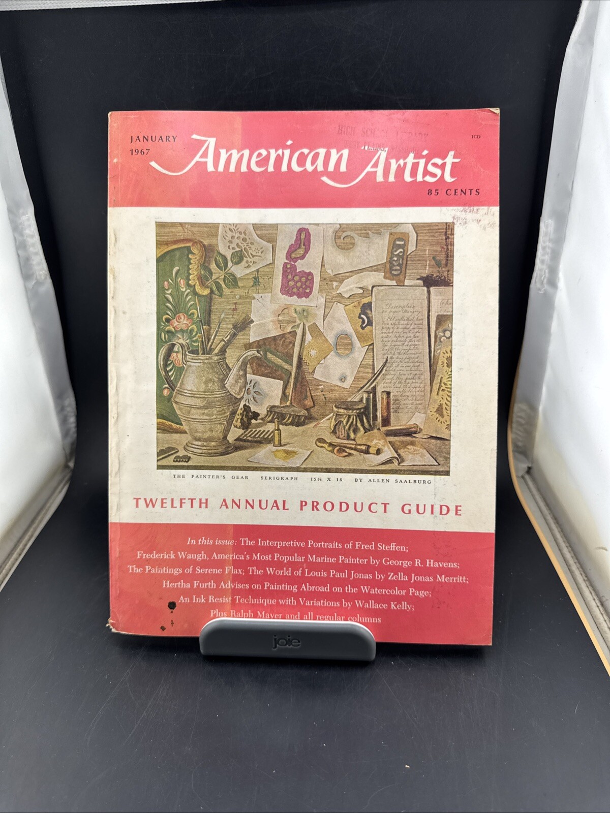 American Artist Vol 31 No 1 Issue 301 Loose Pages The Painters Gear VTG Magazine