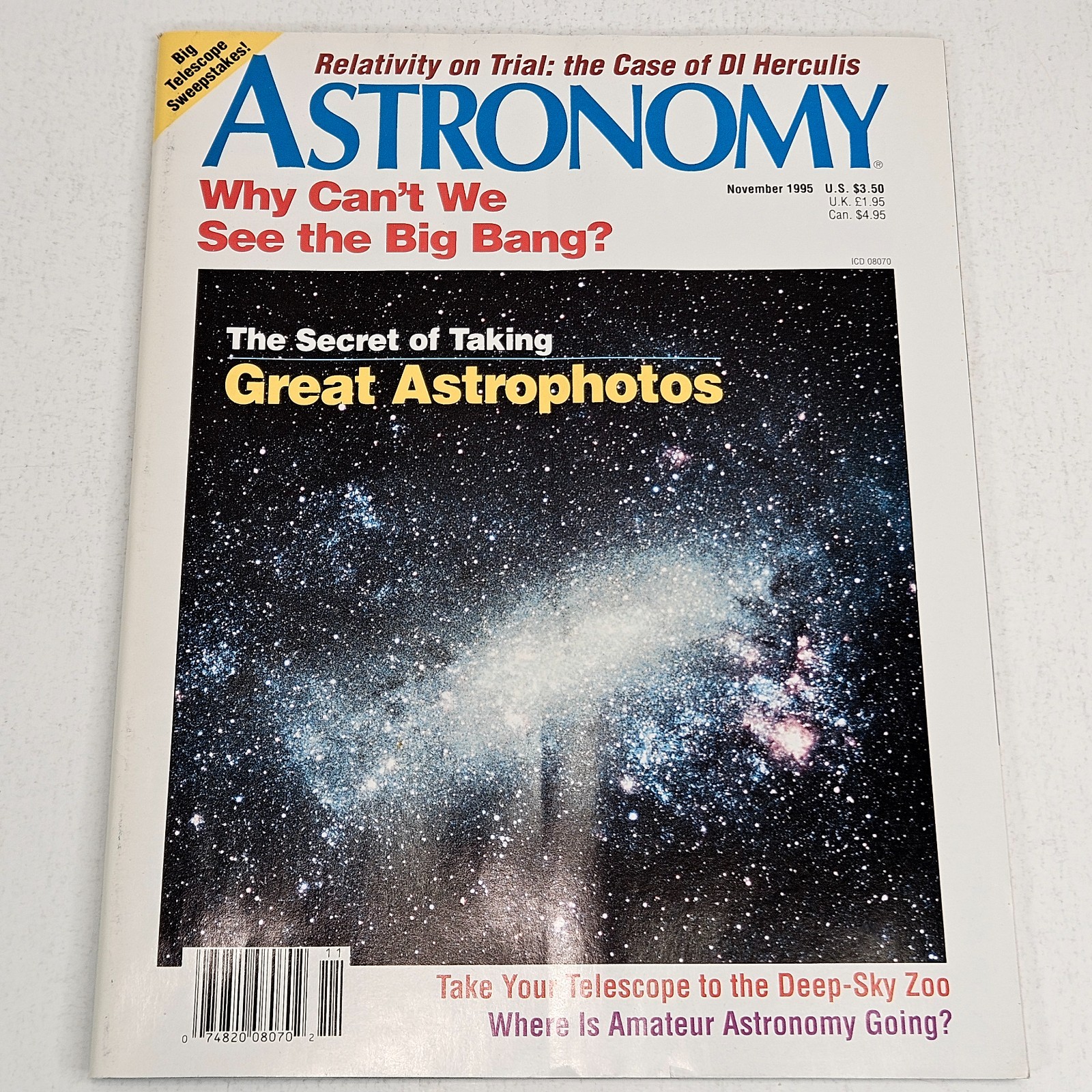 1995 Astronomy Magazine January – December 12 issues Space Planets Stars
