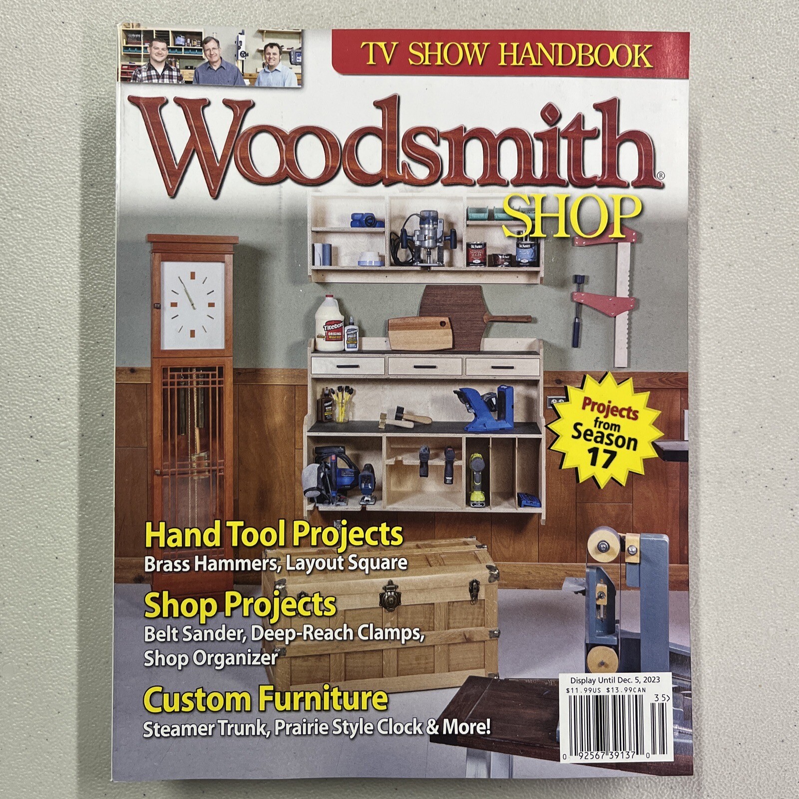 Woodsmith Shop Magazine 2023 TV Show Handbook Season 17