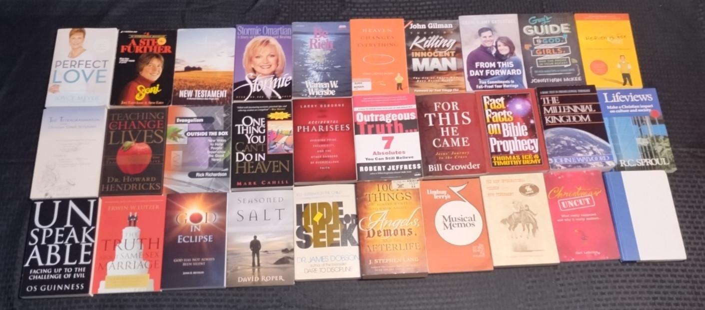 Christian Book Bundle – Start or Expand Your Faith-Based Library