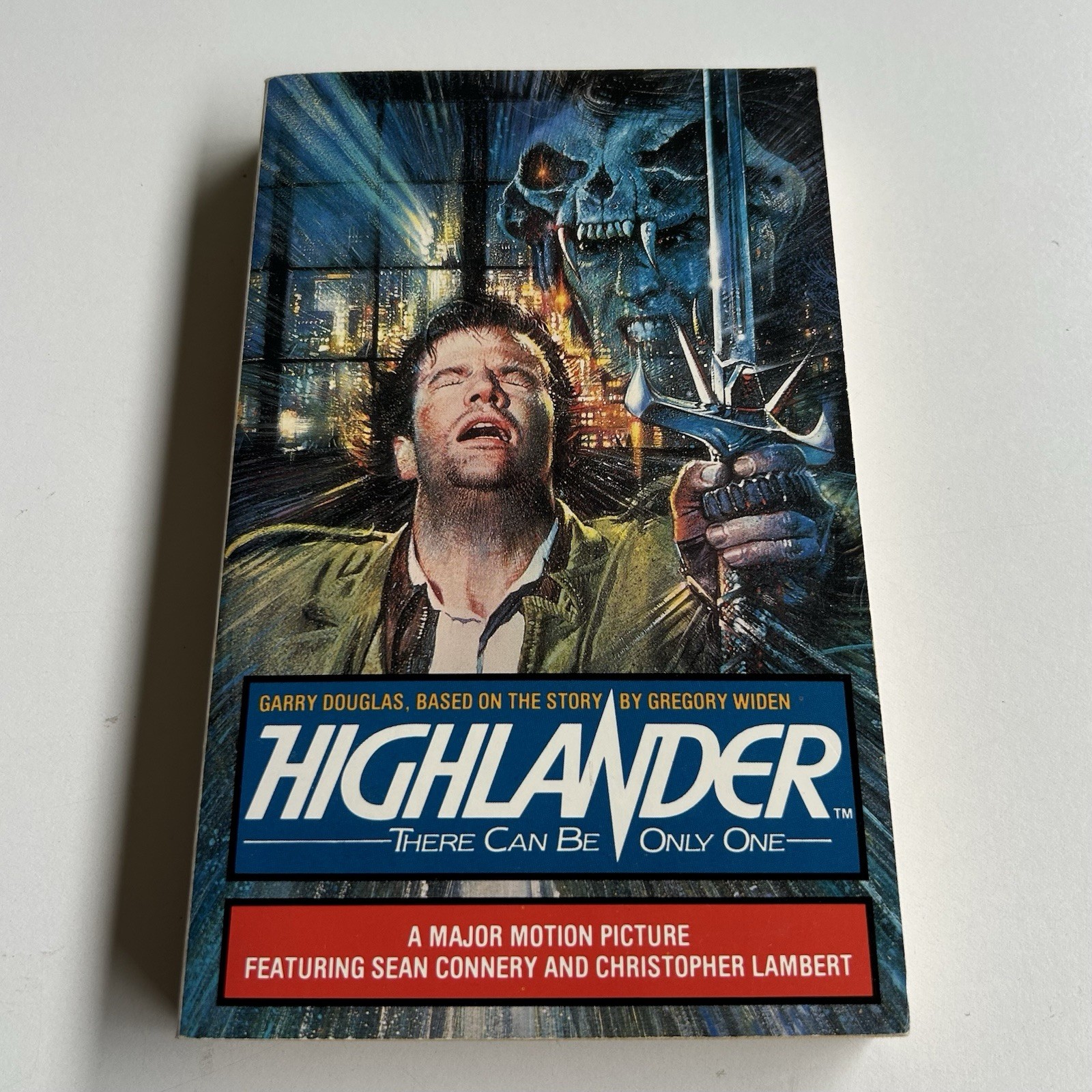 Highlander – There can be only One by Garry Douglas 1986 RARE Aus 1st Ed vintage
