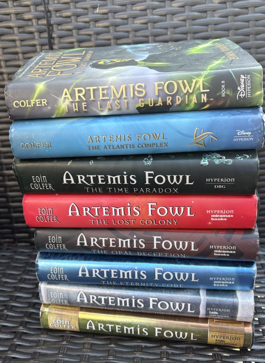 Complete Set 1-8 ARTEMIS FOWL Eoin Colfer HBDJ