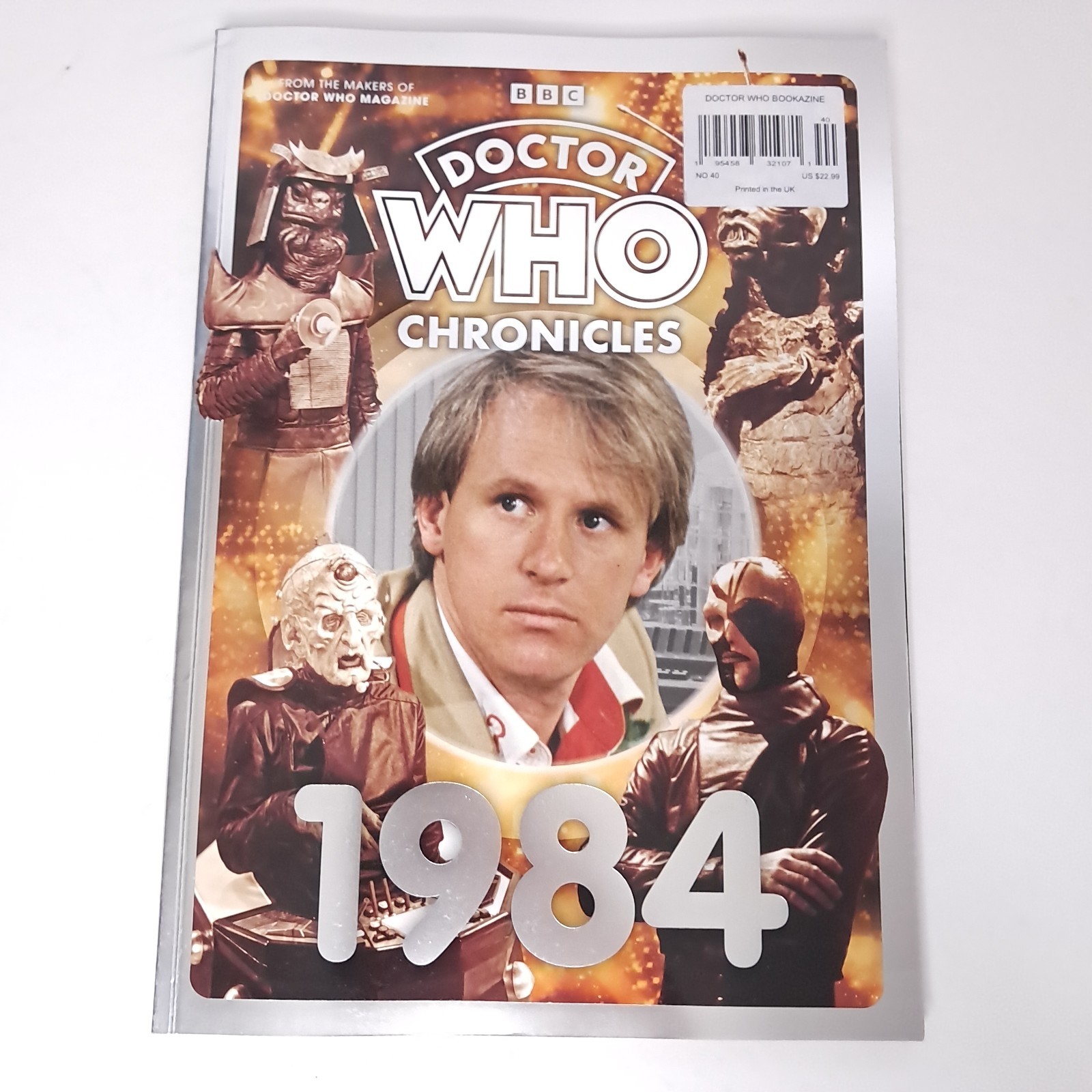 2026 BBC DOCTOR WHO CHRONICLES 1984 UK Magazine A HISTORY Of DR WHO Issue No. 40