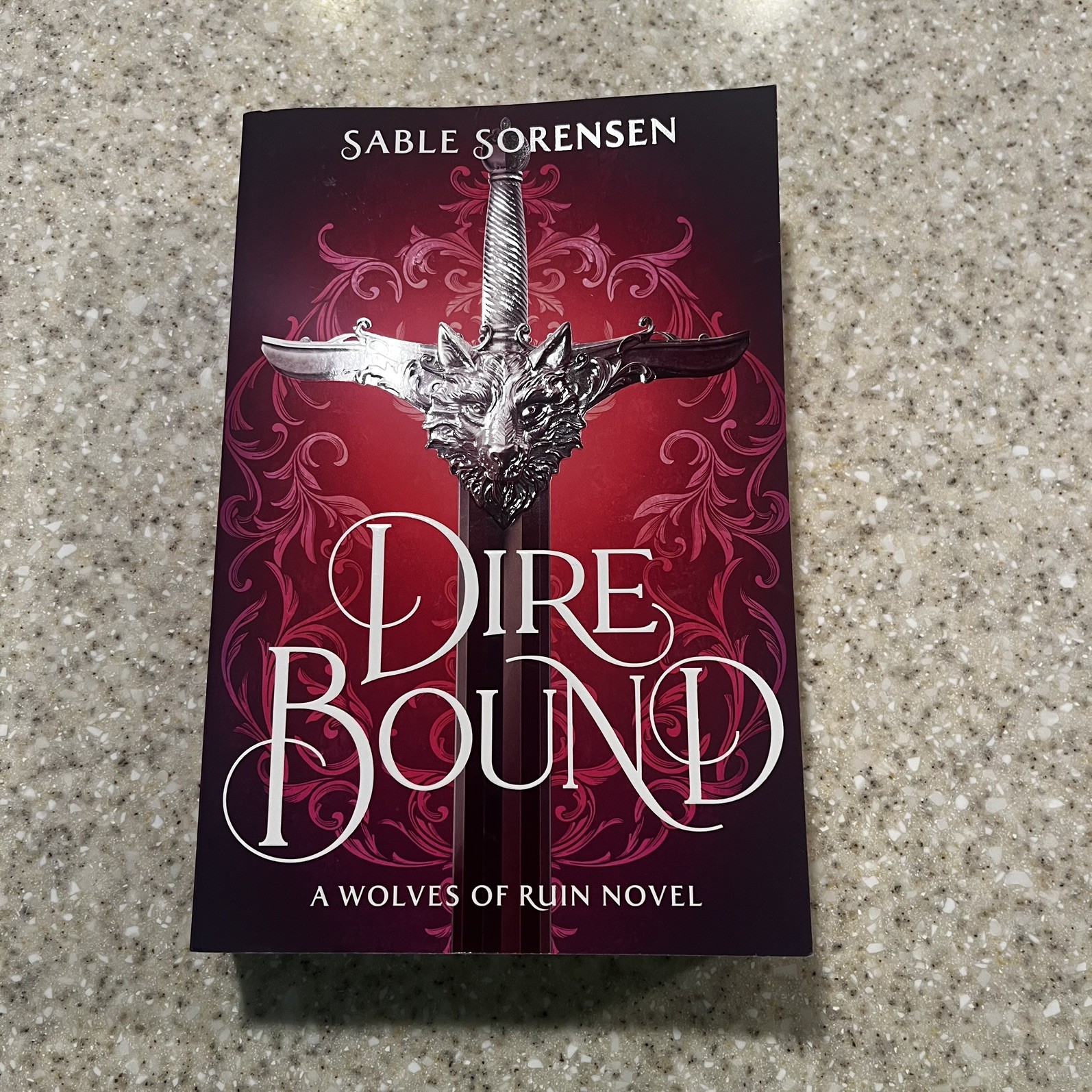 Dire Bound by Sable Sorensen Wolves of Ruin Series Trade Paperback Fantasy