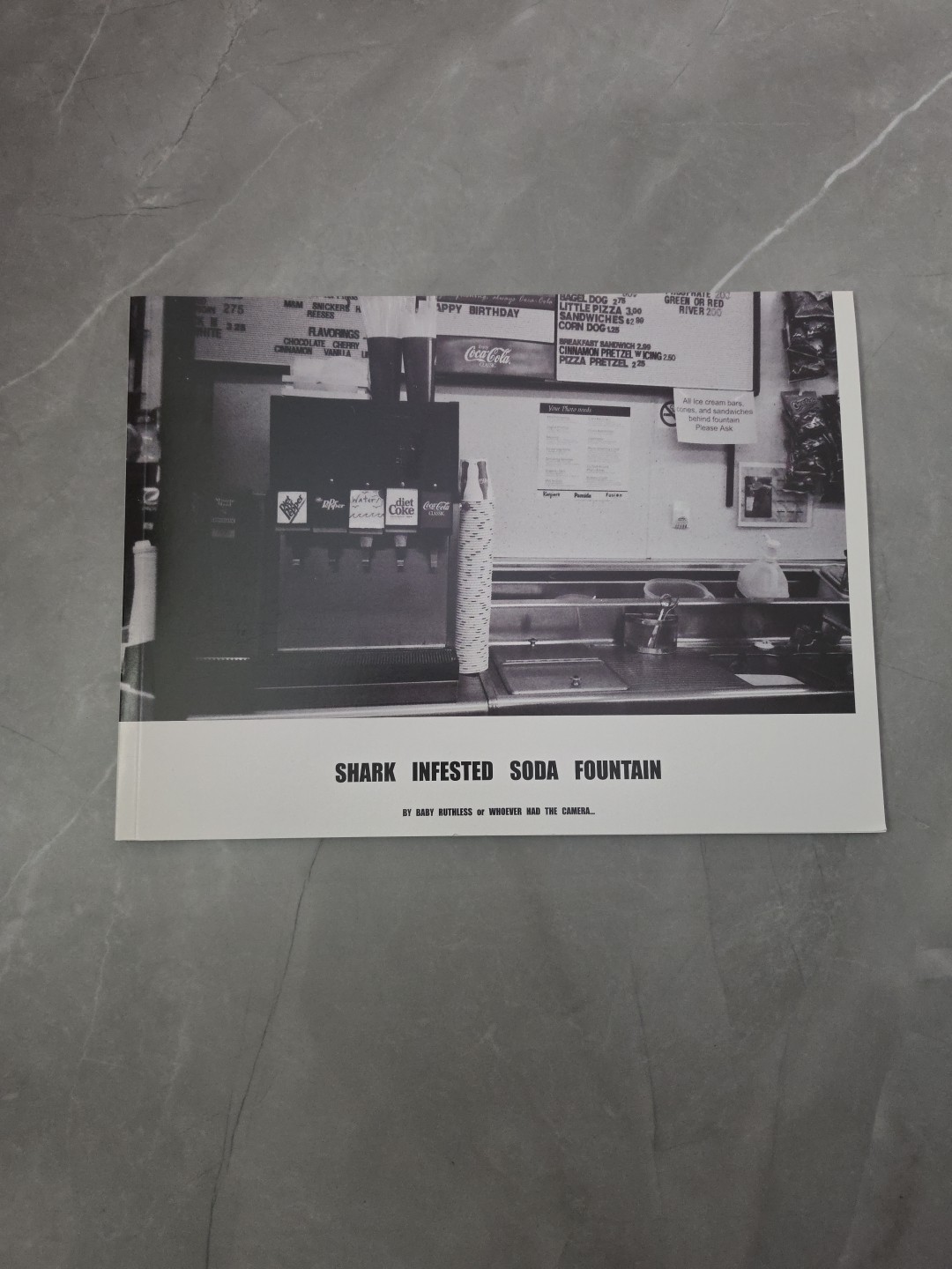 Shark Infested Soda Fountain Jack White Dead Weather Third Man Book Vault #14