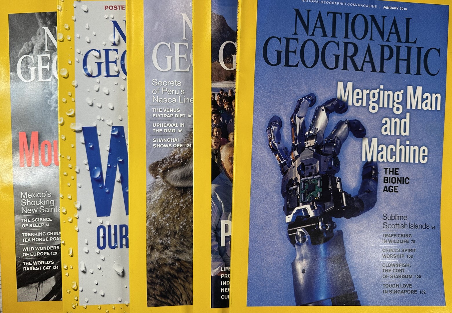National Geographic Magazine February 2007 – June 2012 (You Pick!)