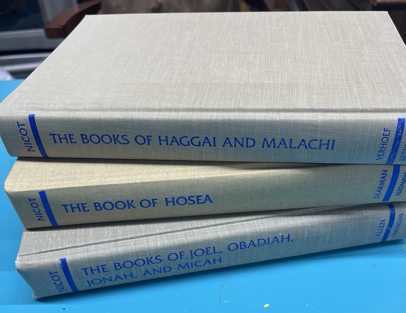 NICOT bible commentary books HAGGAI, MALACHI, HOSEA, JOEL – MICAH