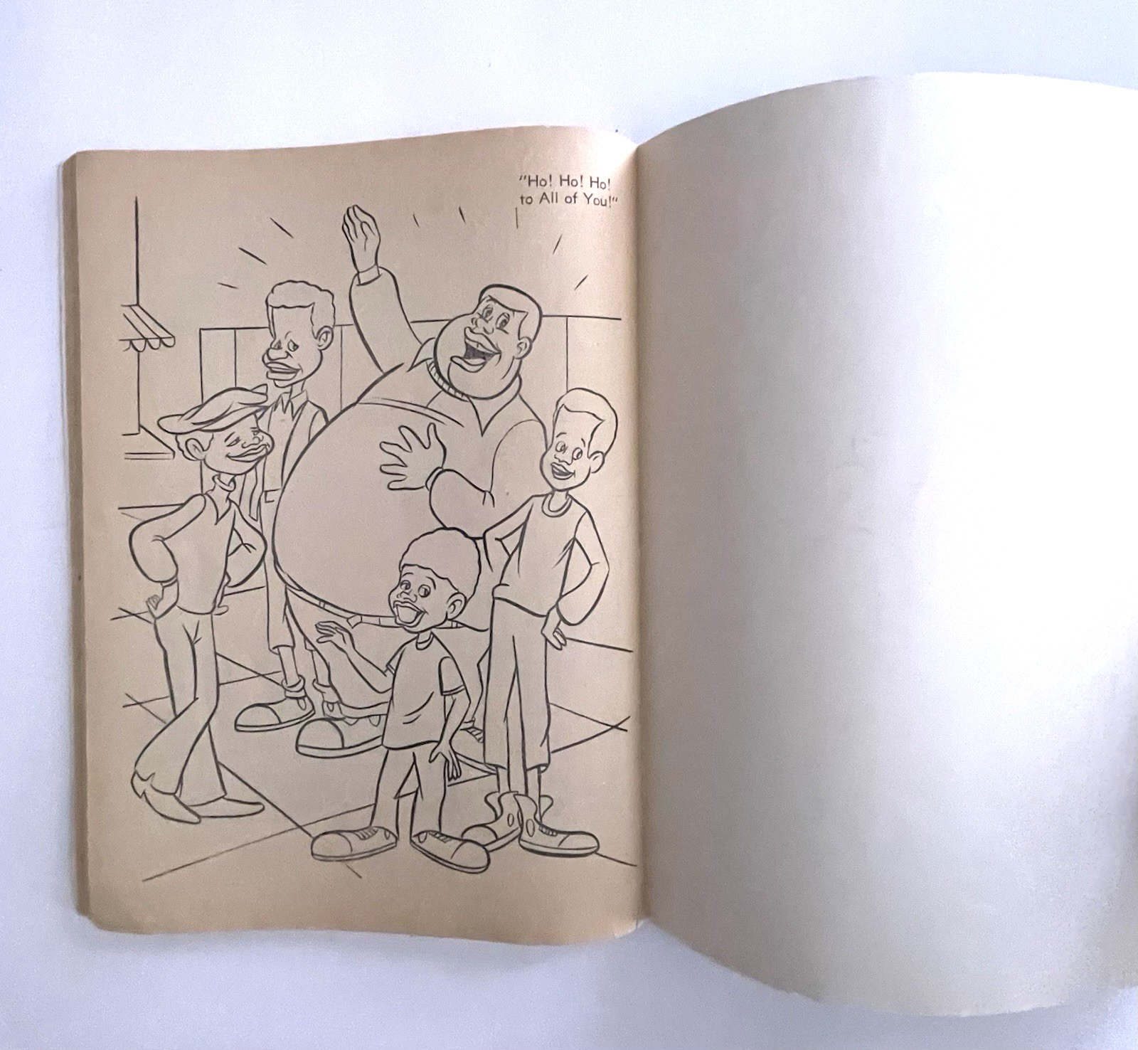 FAT ALBERT AND THE COSBY KIDS Coloring Book 1974 Whitman 1066 Comics CARTOON