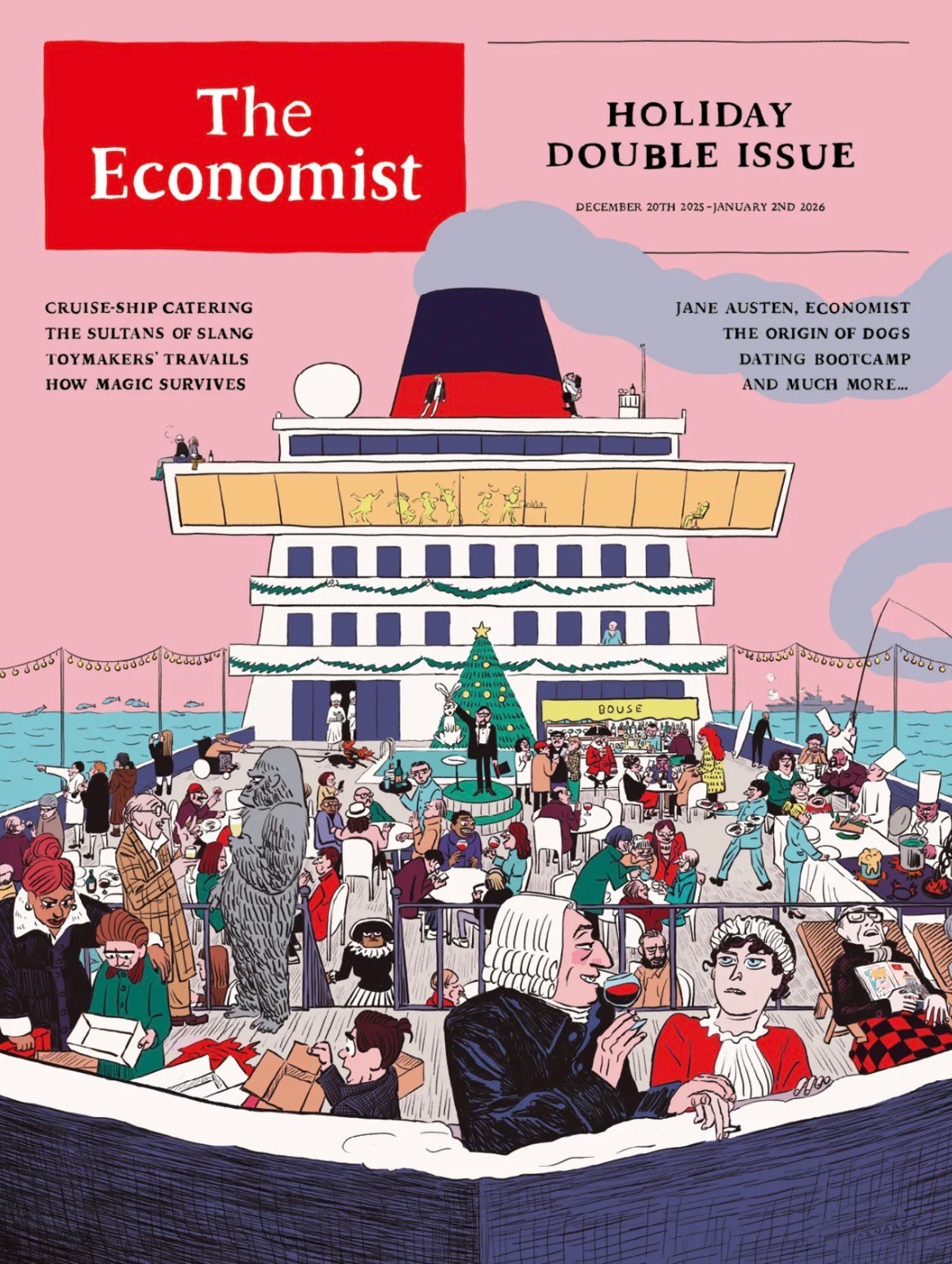 THE ECONOMIST MAGAZINE – DECEMBER 2025 – HOLIDAY DOUBLE ISSUE – BRAND NEW