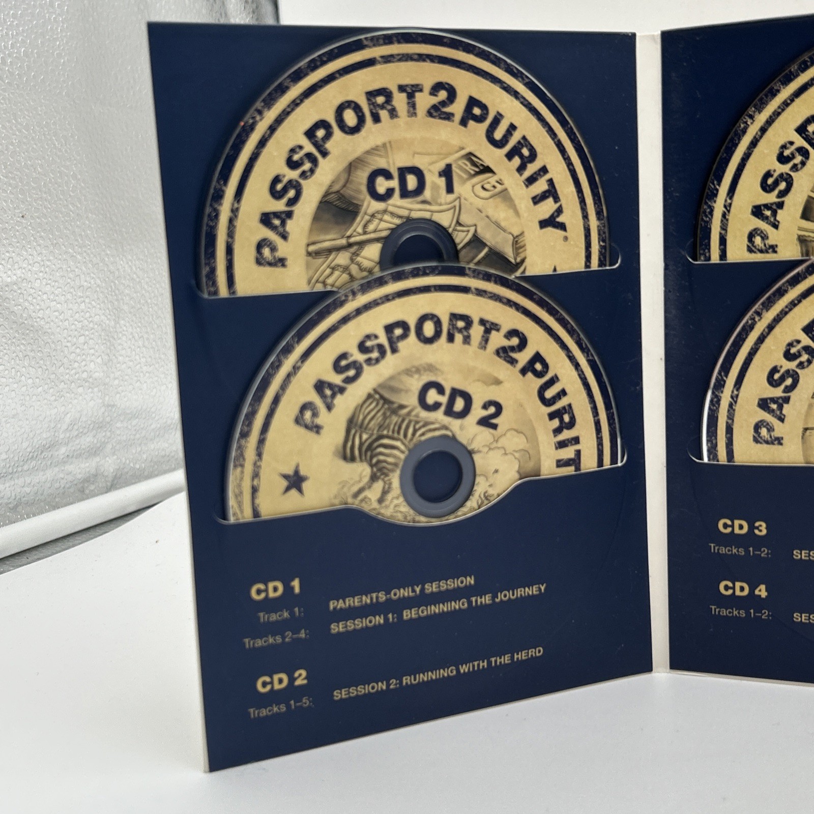Passport2Purity P2P Getaway Kit 3rd Edition 8 CDs No Journal CDs ONLY