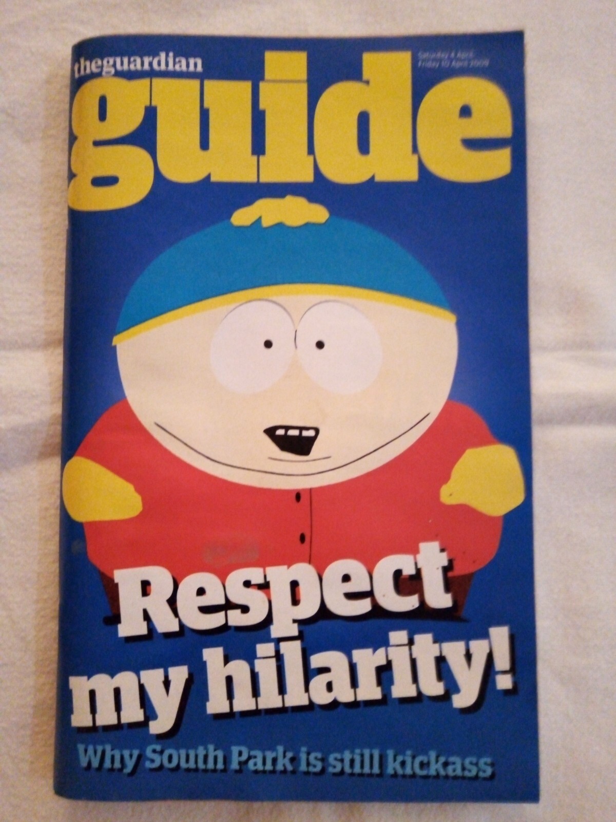 The Guardian Guide Respect My Hilarity – News Paper Supplement