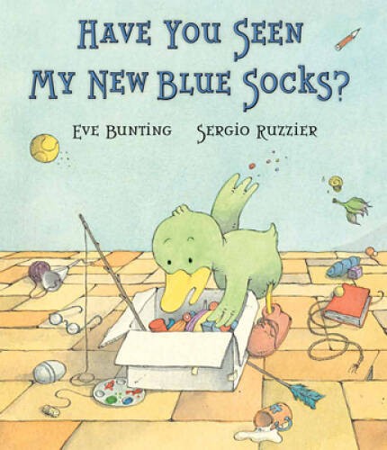 Have You Seen My New Blue Socks? – Hardcover By Bunting, Eve – VERY GOOD