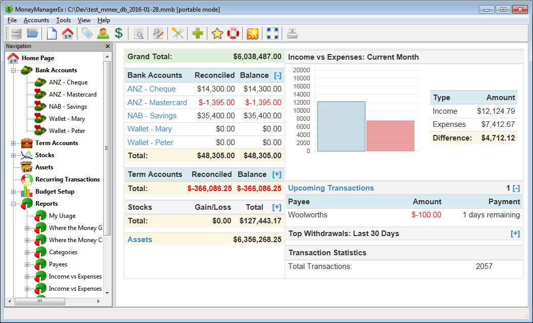 Money Manager budget Software Personal Finance and Budgeting Money Management