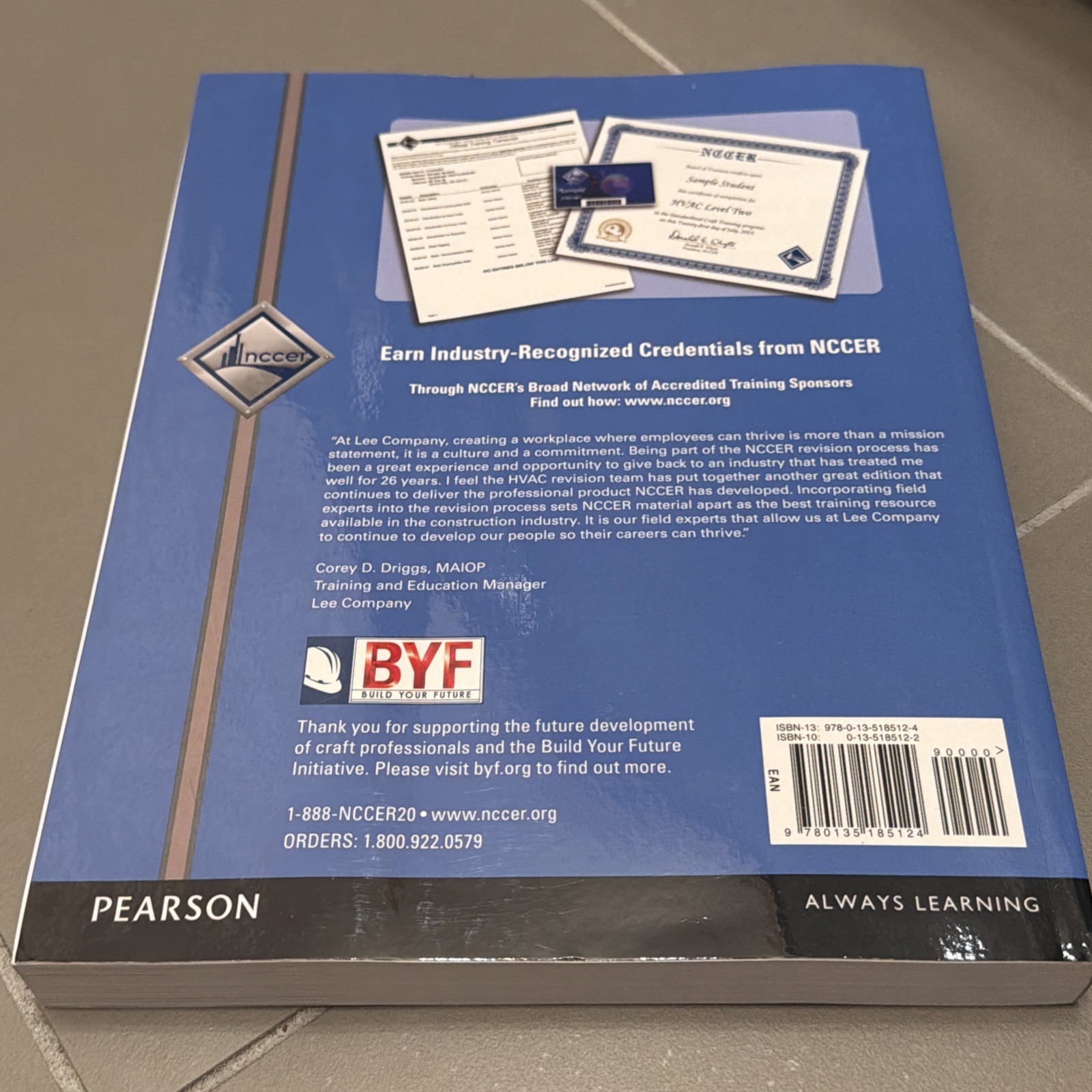 Hvac Level 2 Trainee Guide, Paperback by Nccer (COR), like new- WITH CODE