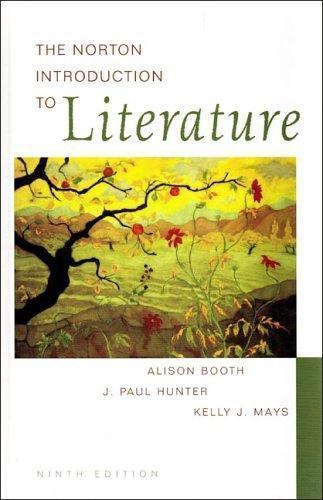 The Norton Introduction To Literature: Regular Edition
