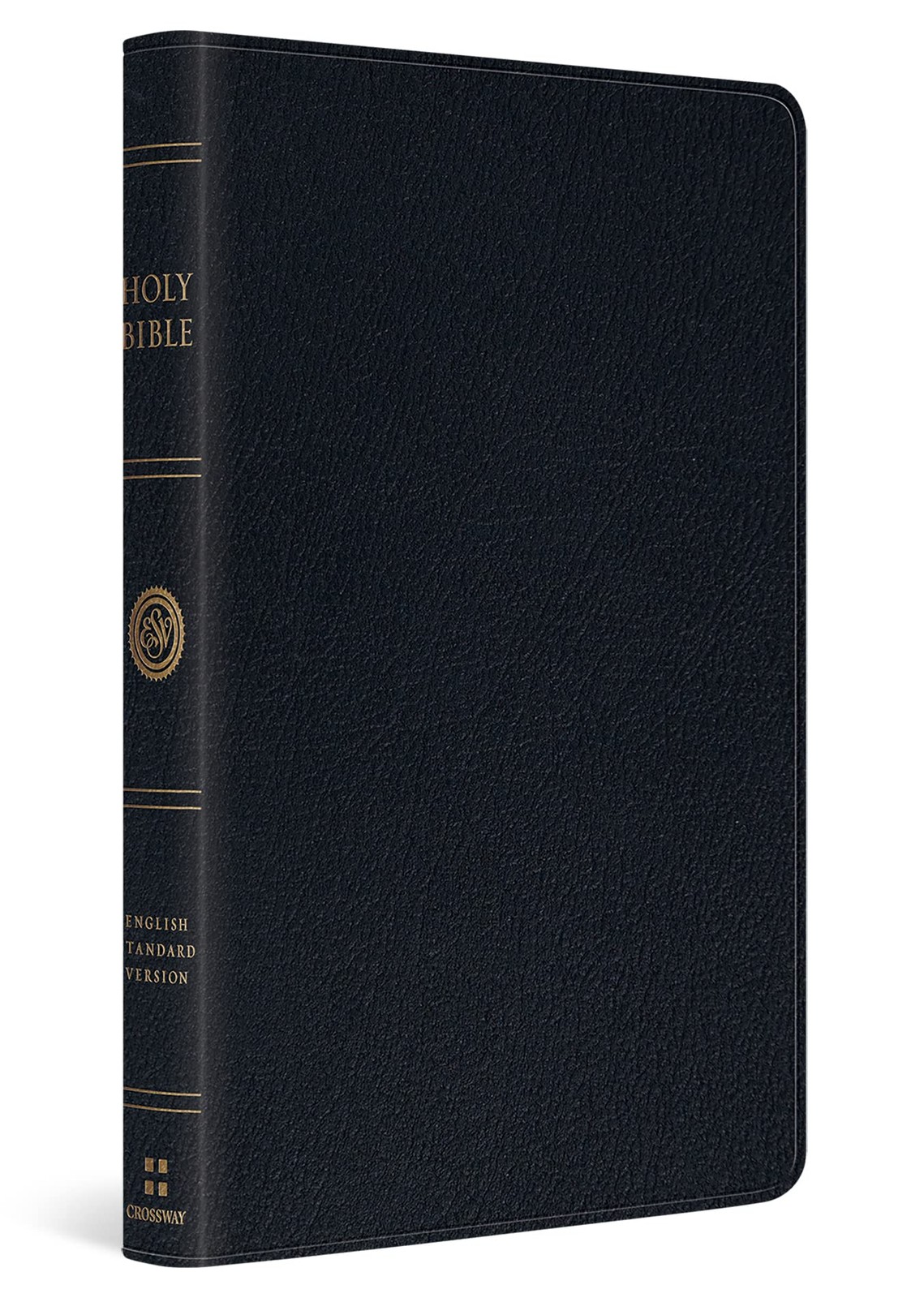 ESV Thinline Bible, Red Letter (Genuine Leather, Black): Holy Bible, English…