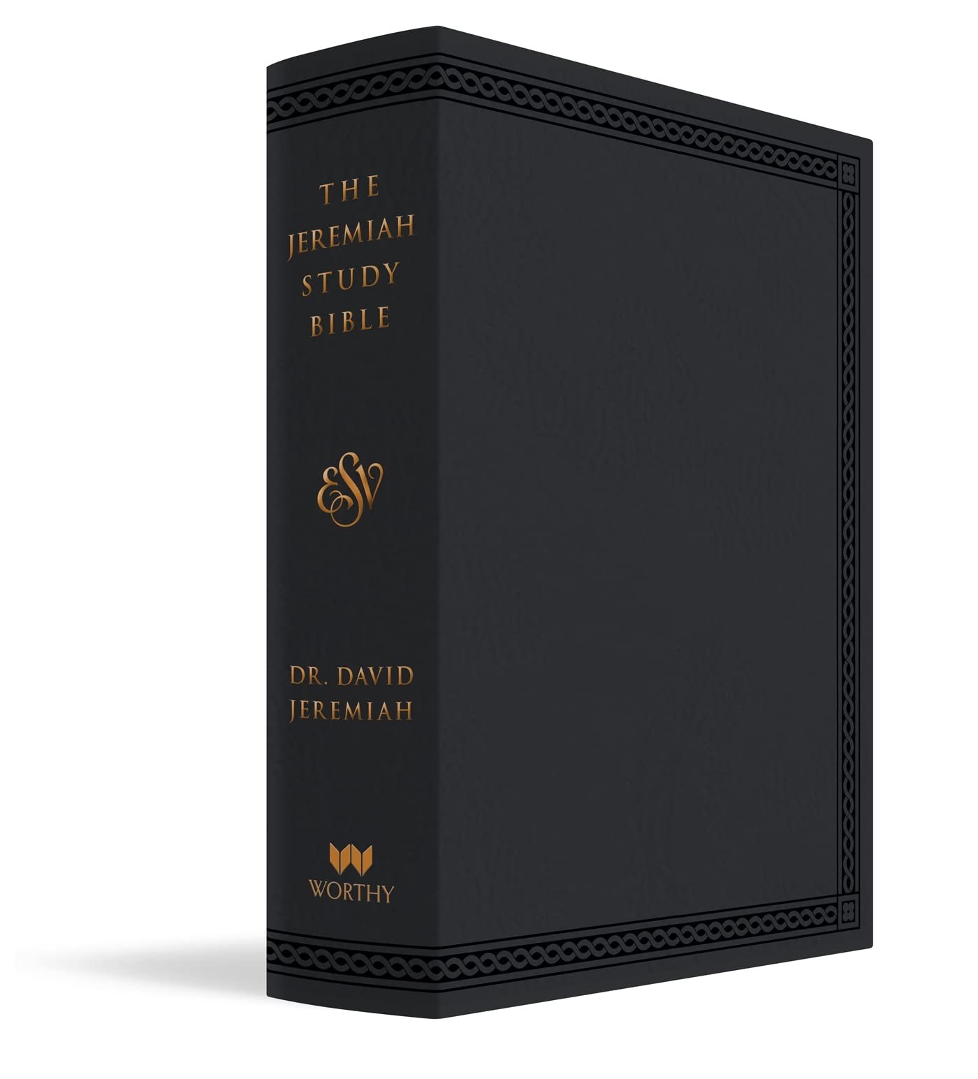 The Jeremiah Study Bible, ESV, Black LeatherLuxe: What It Says. What It Means.,