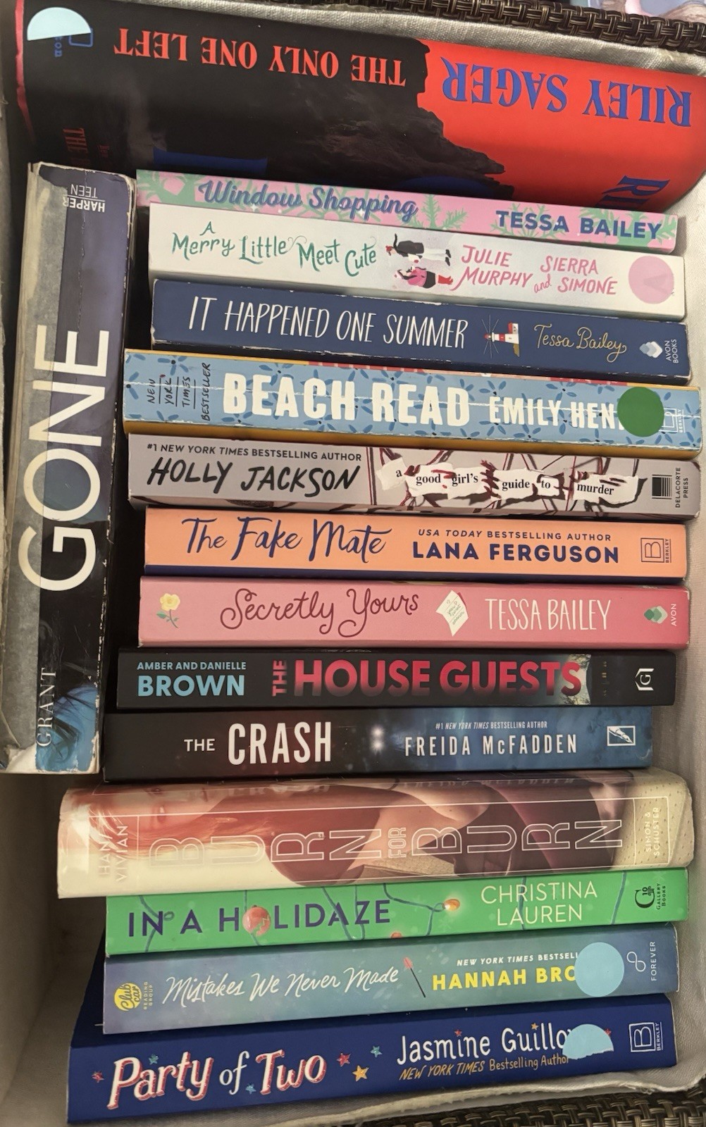 Fiction Paperback Book Bundle Romance Thriller Mystery – Sager Bailey Henry