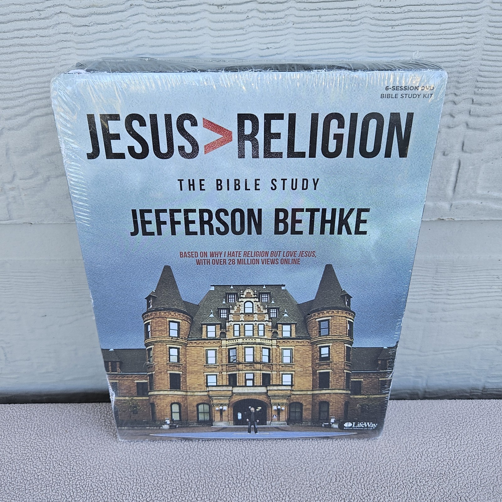 Jesus Religion The Bible Study Leader Kit Jefferson Bethke 6 Session DVD
