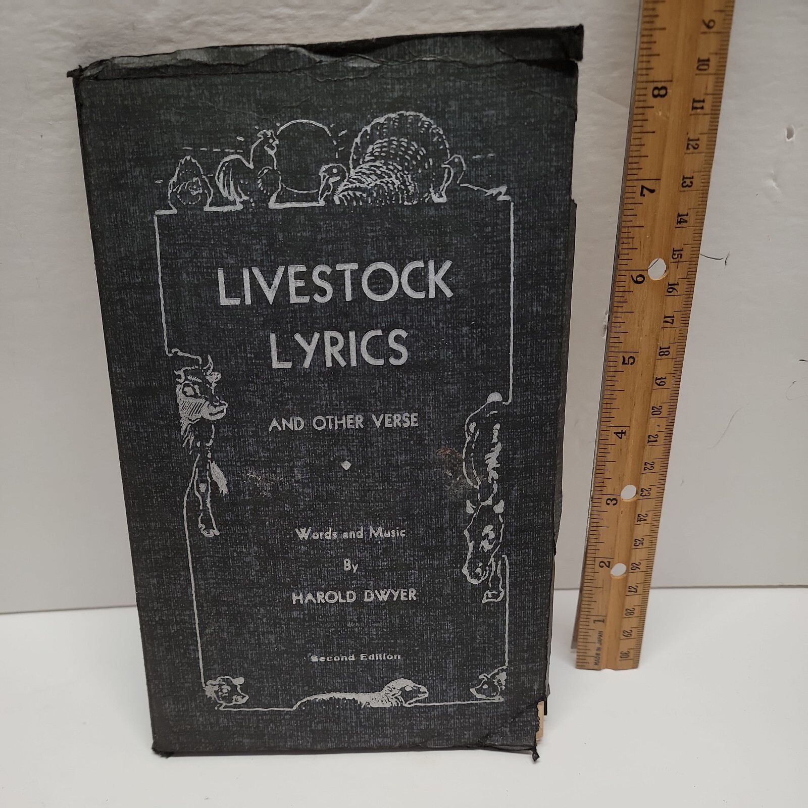 Livestock Lyrics- Harold Dwyer- 1937- 118 pages- softcover- Tipton Kansas