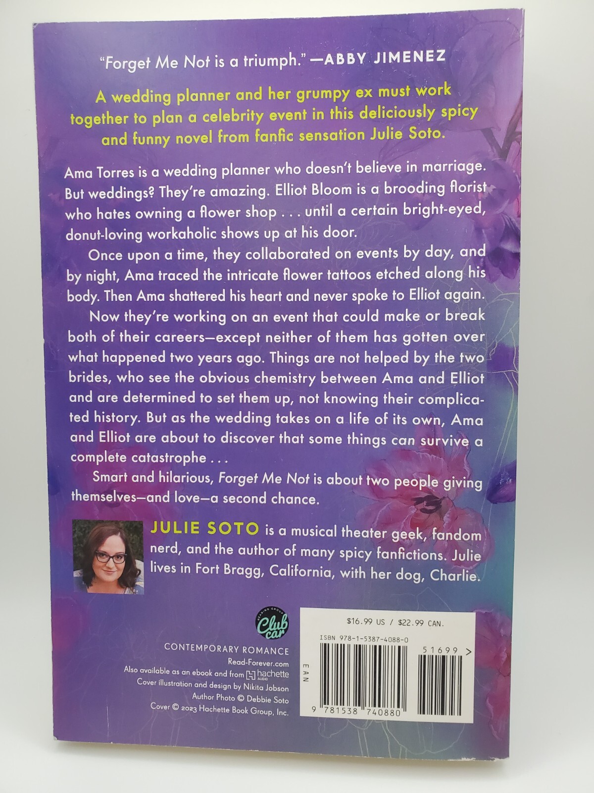 Forget Me Not by Julie Soto (2023, Trade Paperback)