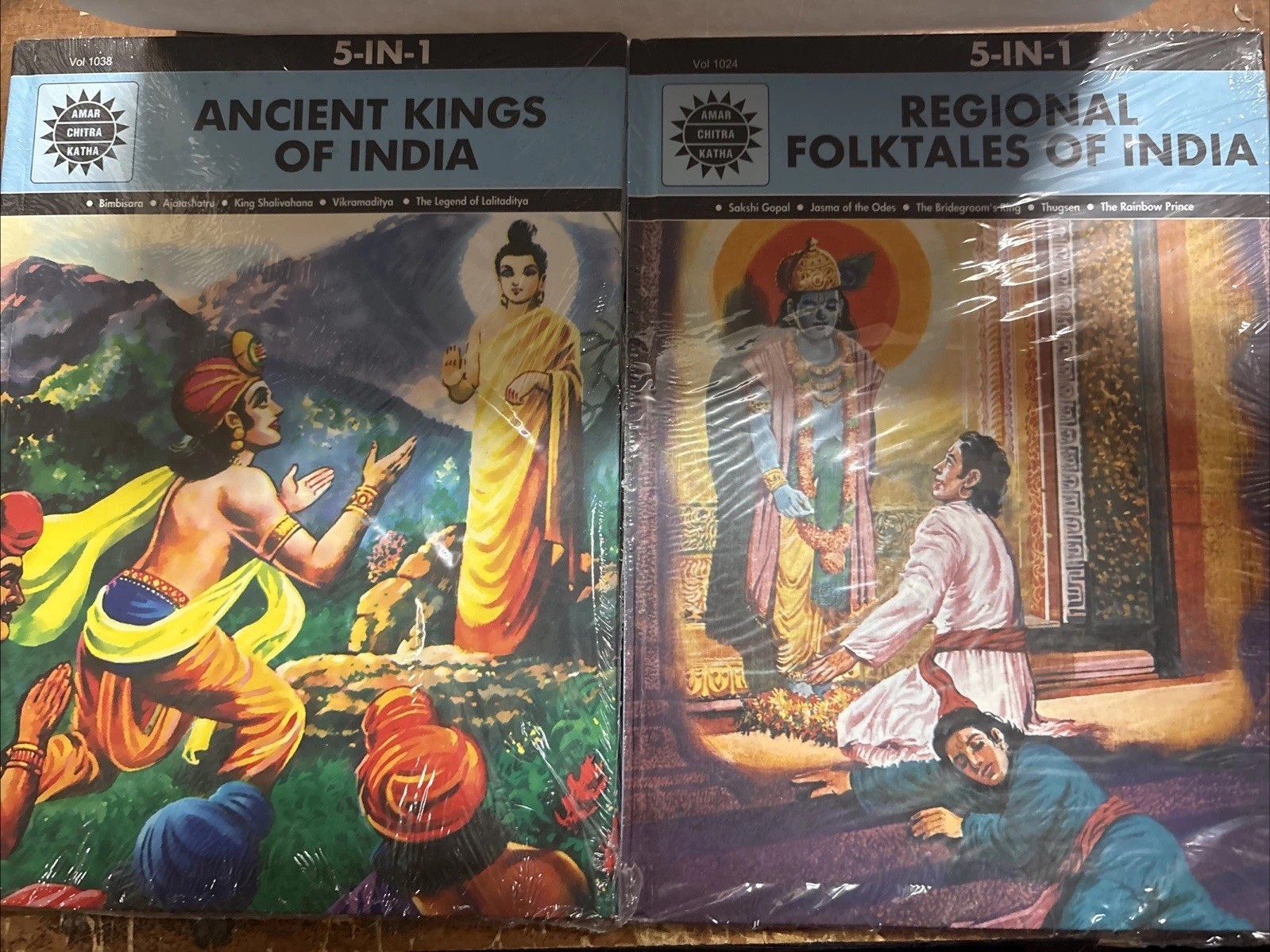 5in 1 Ancient Kings Of India And Regional Folktales Of India