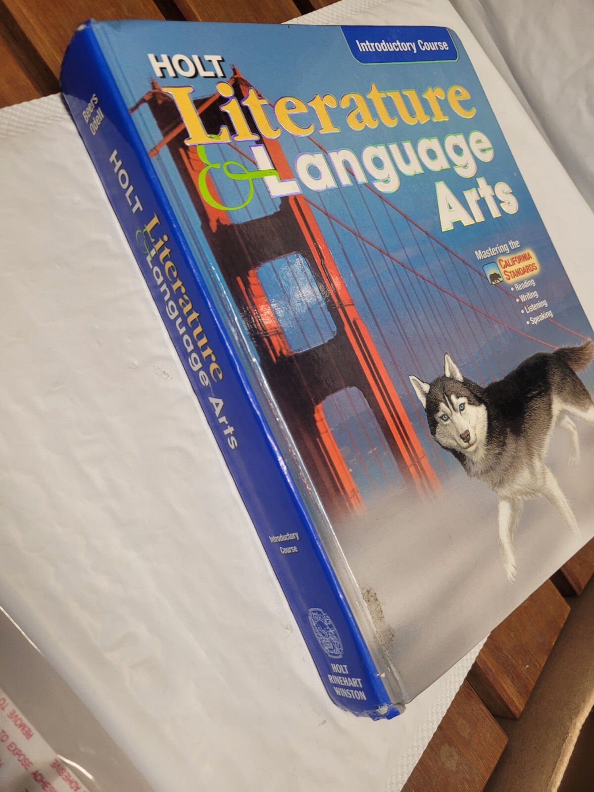 Holt Literature and Language Arts California: Student Edition Grade – GOOD