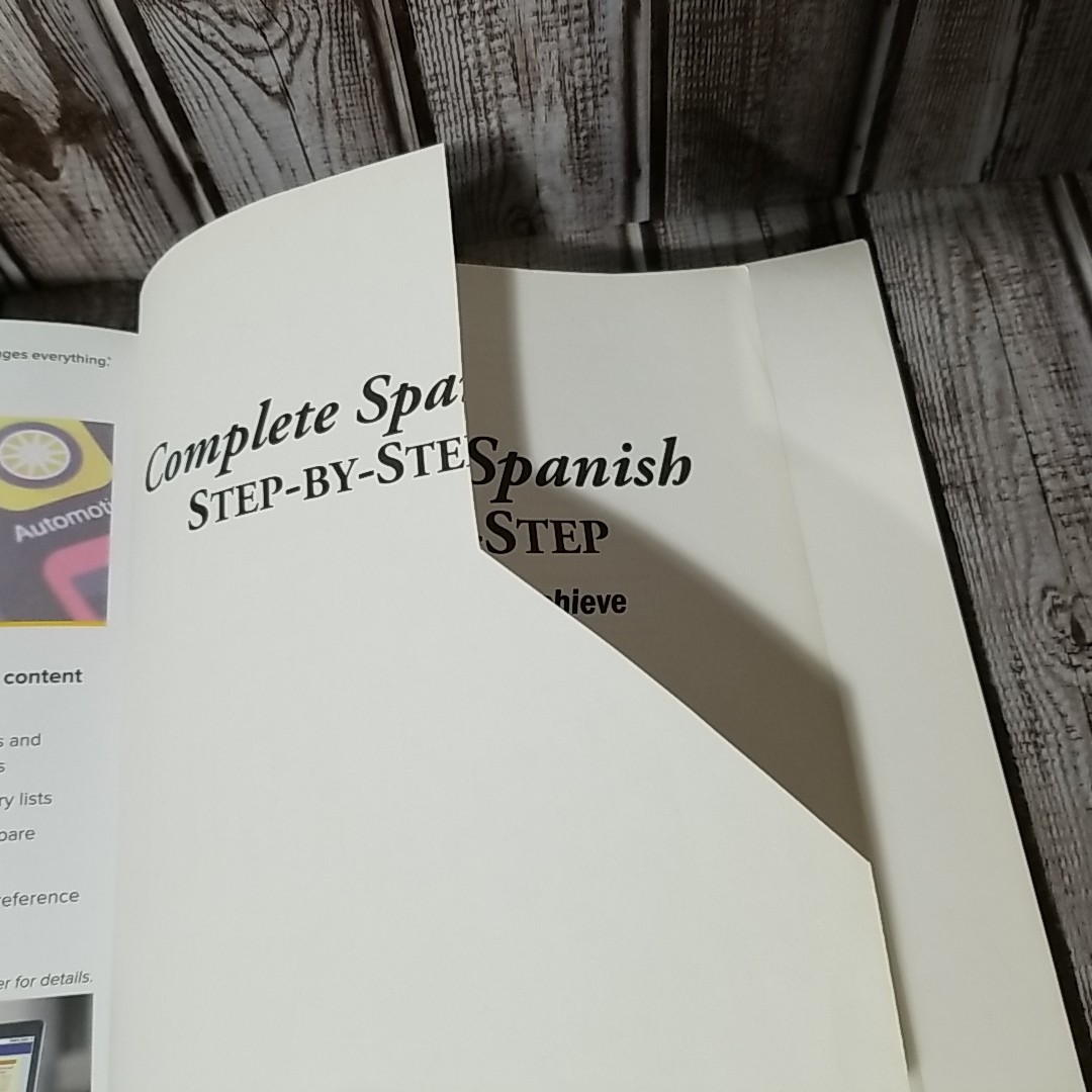 Complete Spanish Step-By-Step Premium 2nd Edition Barbara Bregstein Paperback