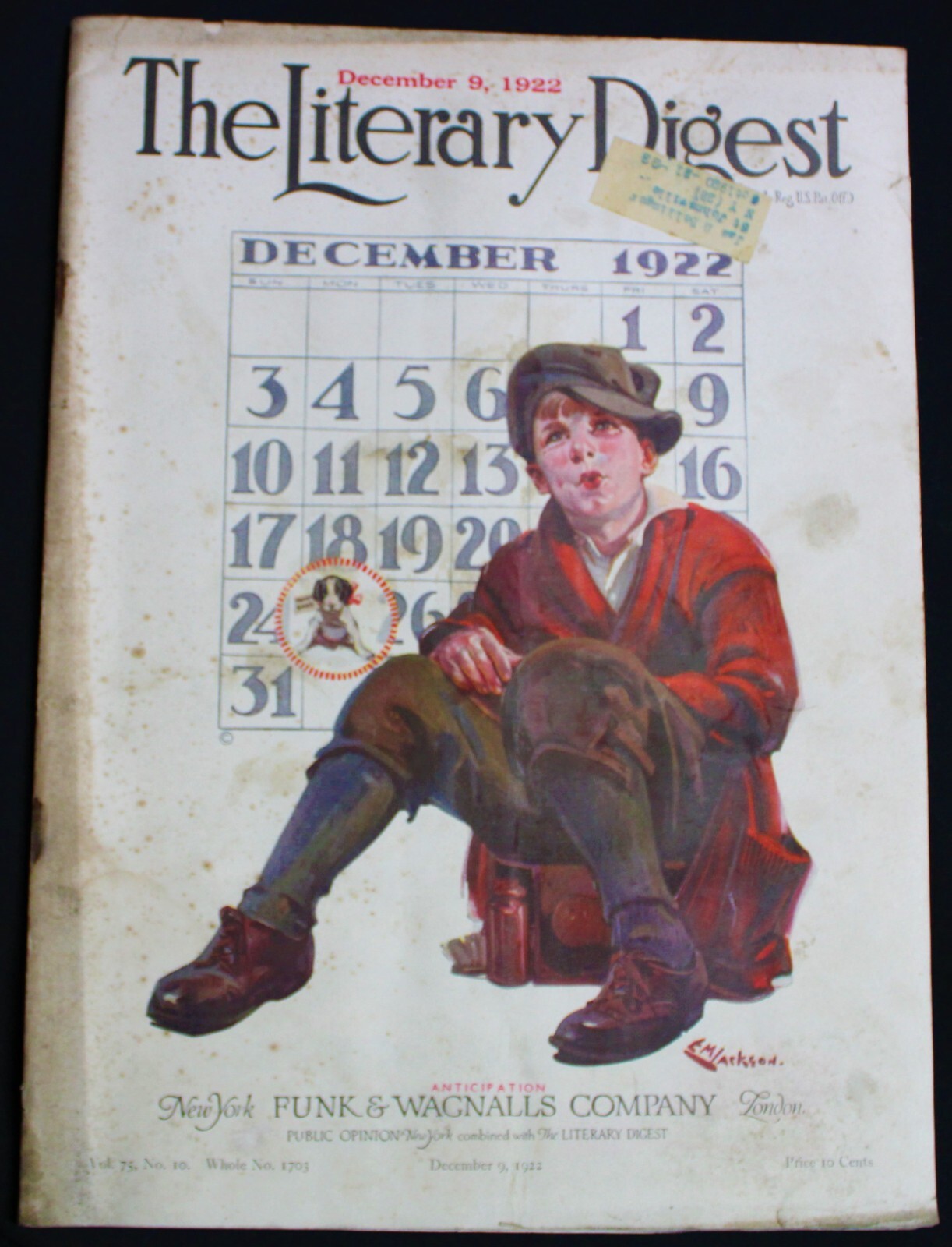 THE LITERARY DIGEST MAGAZINE 9 DECEMBER 1922 NEWS GENERAL INTEREST SCIENCE