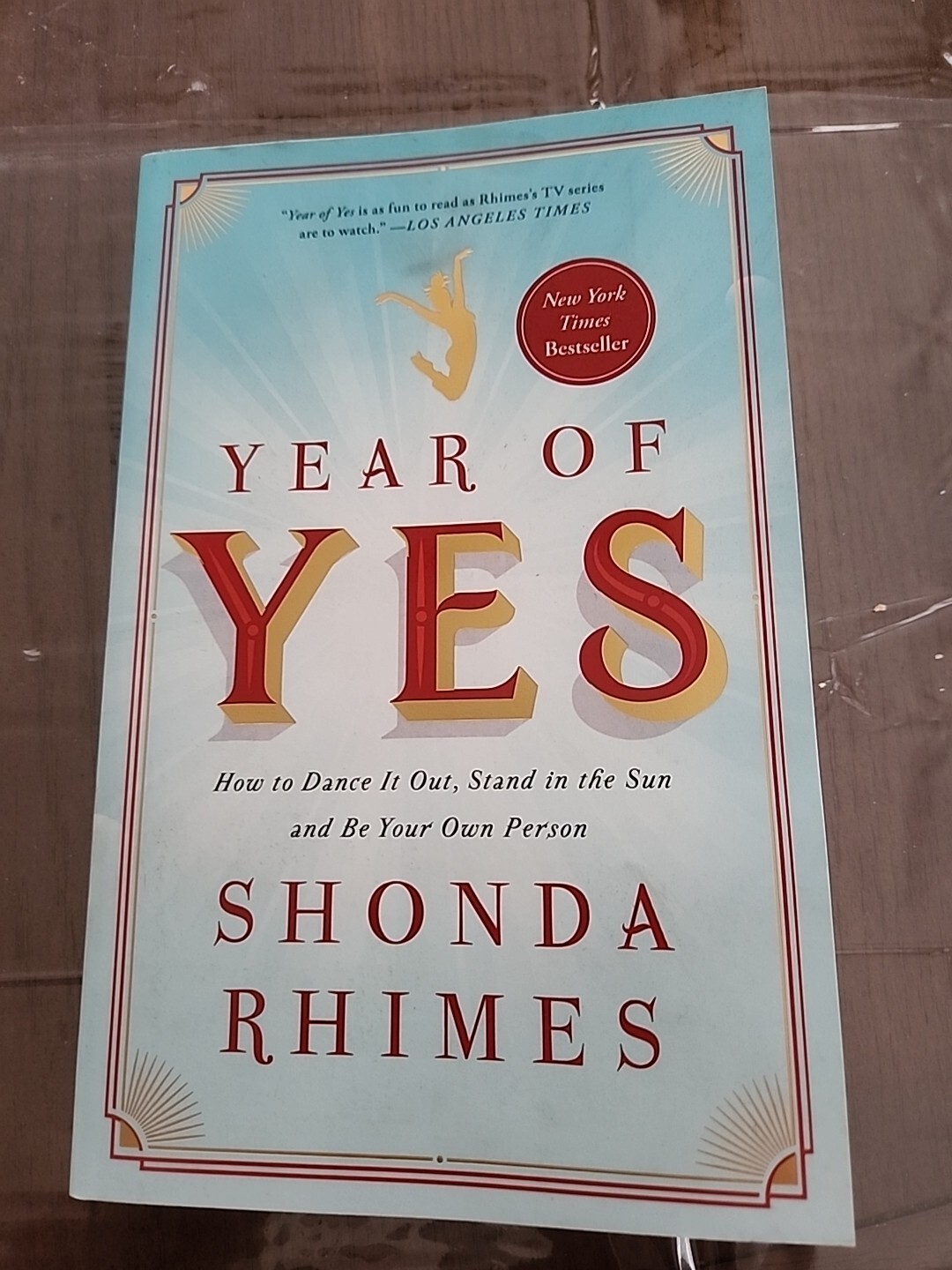 Year of Yes by Shonda Rhimes NY Times Bestseller Book