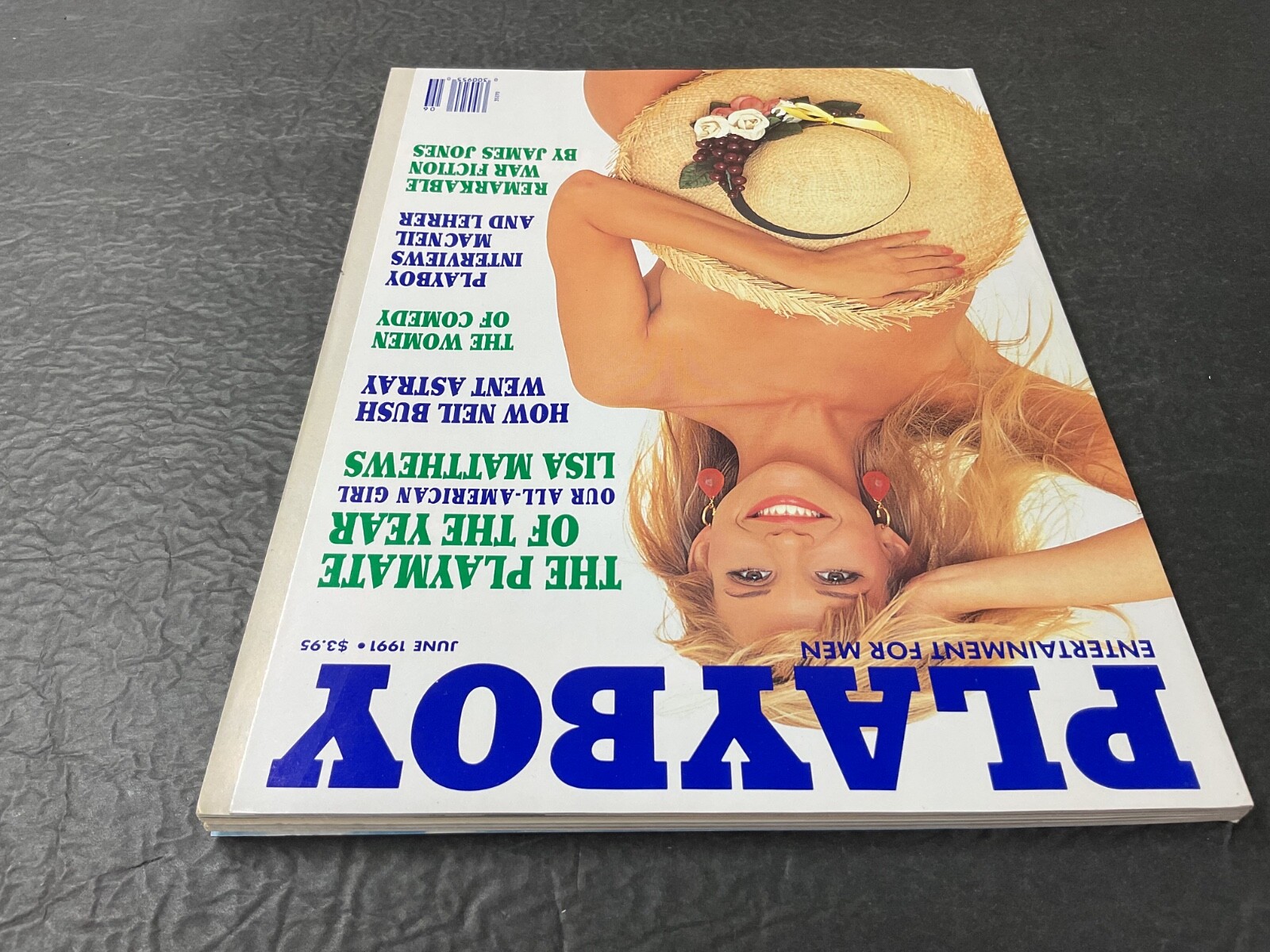 Playboy Magazine June 1991 Playmate of the Year Centerfold Intact Solid Issue