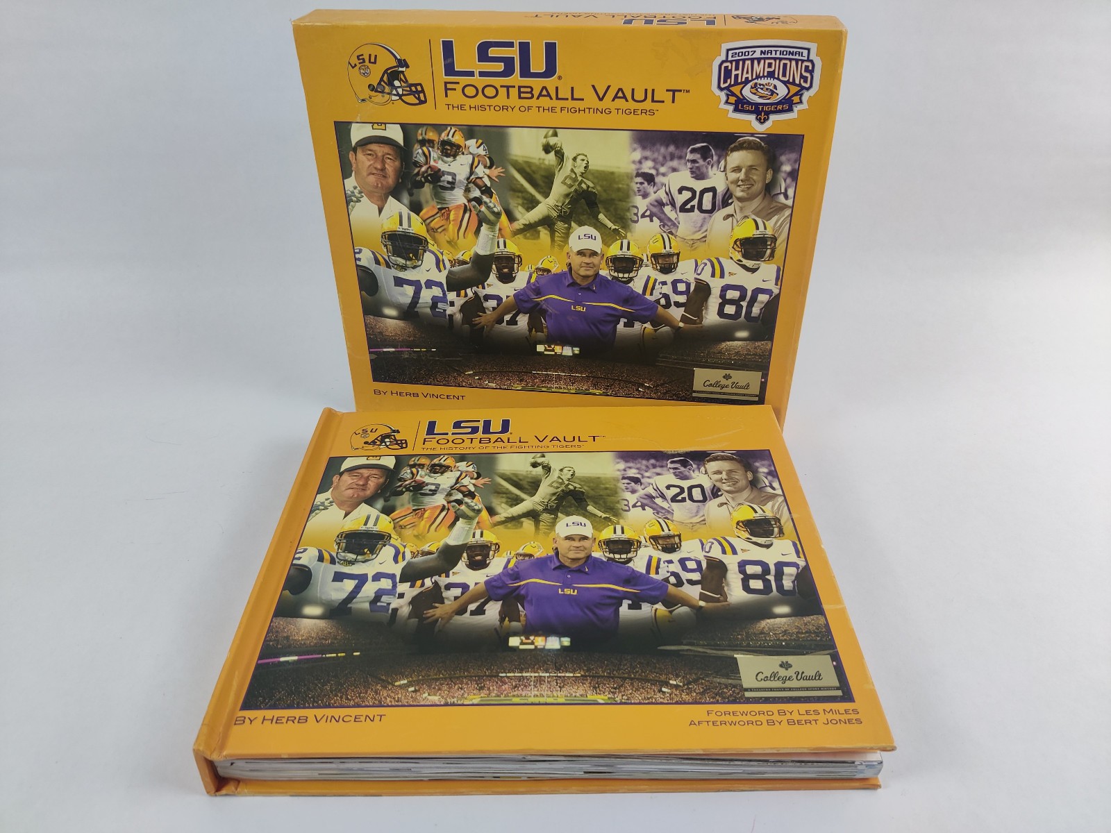 LSU Football Vault The History of the Fighting Tigers 2008 By Herb Vincent book